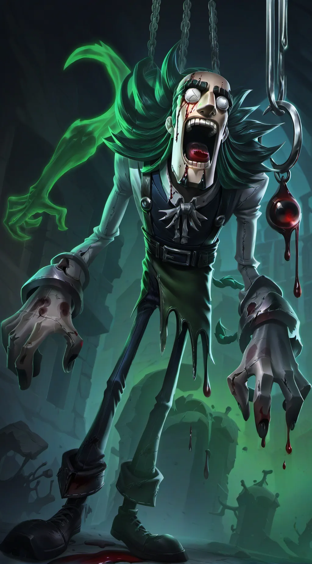 ai character: Too late.Exe background