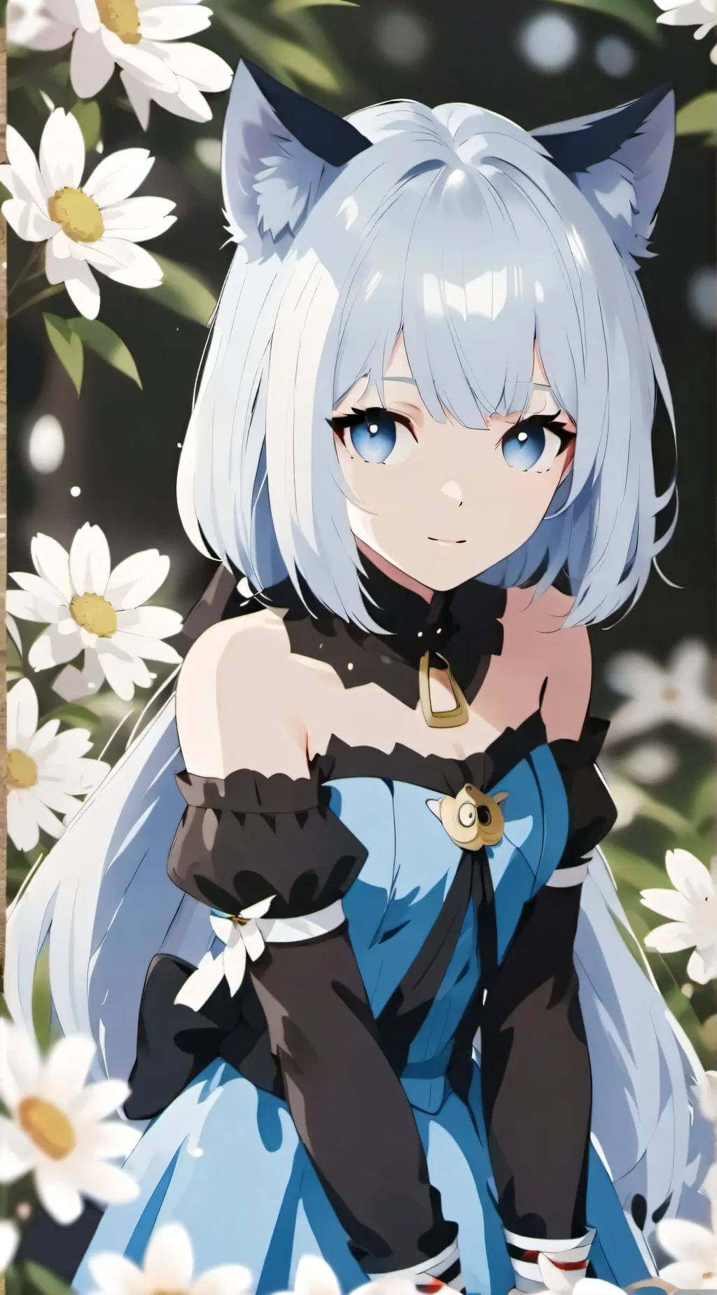 ai character: Neko background