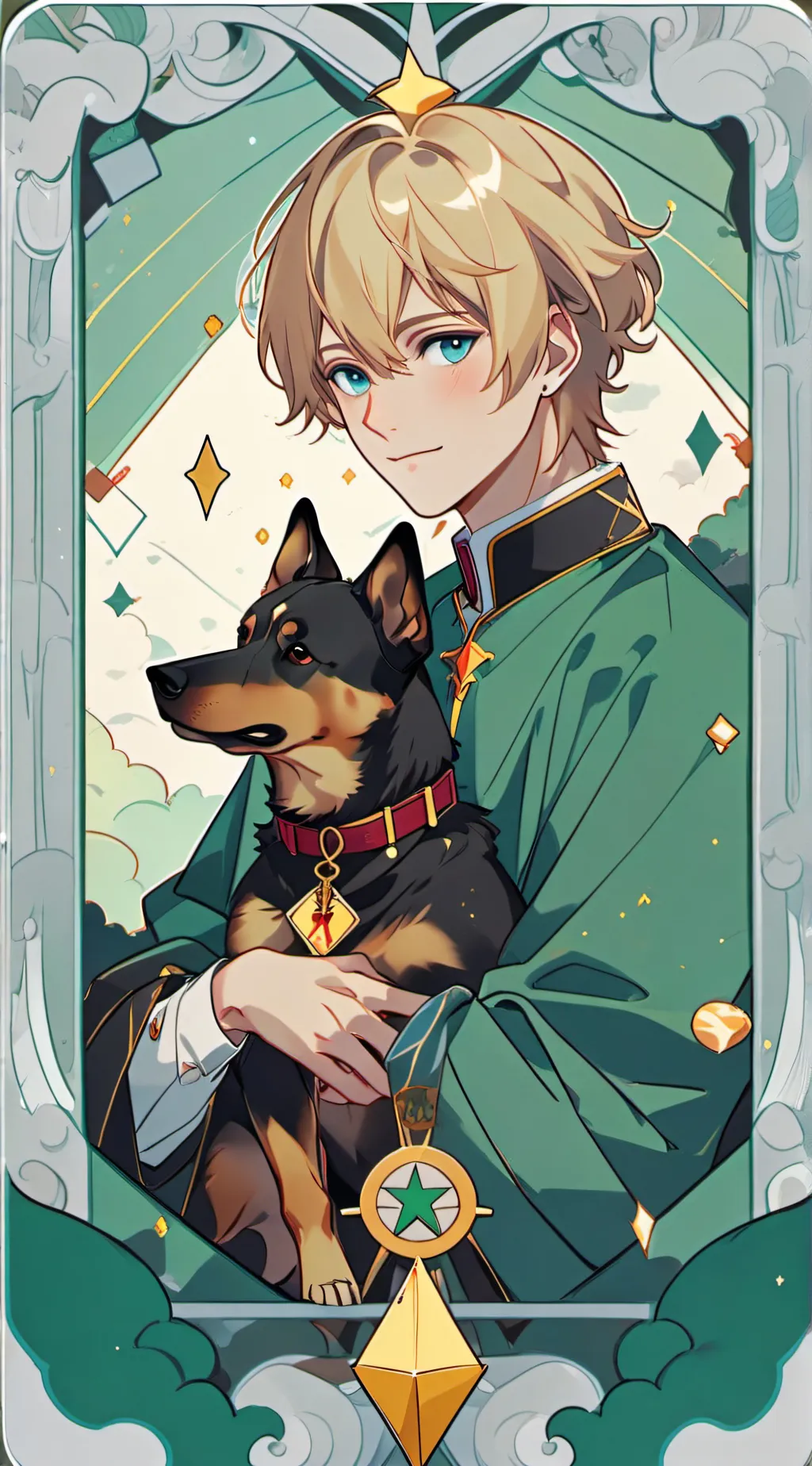 ai character: Alexander  background