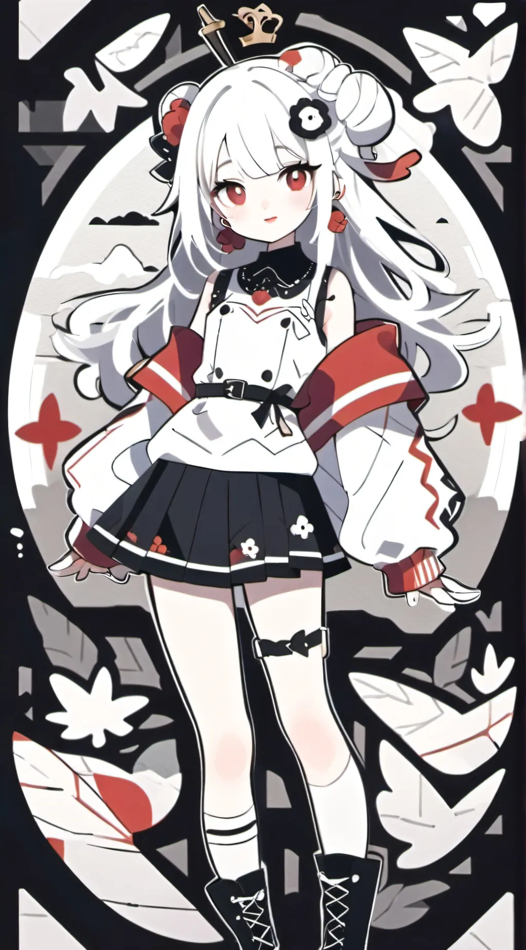 ai character: MHA SOULMATE COLOR background