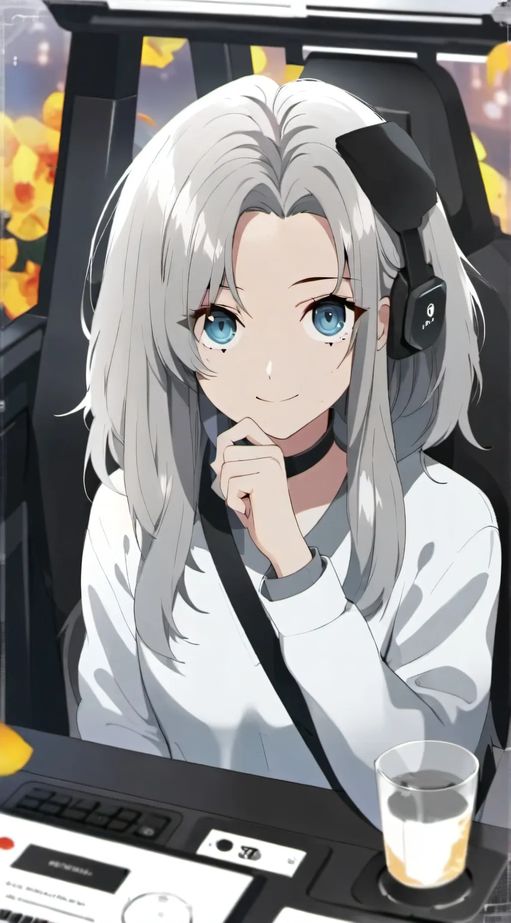 ai character: regi cat background