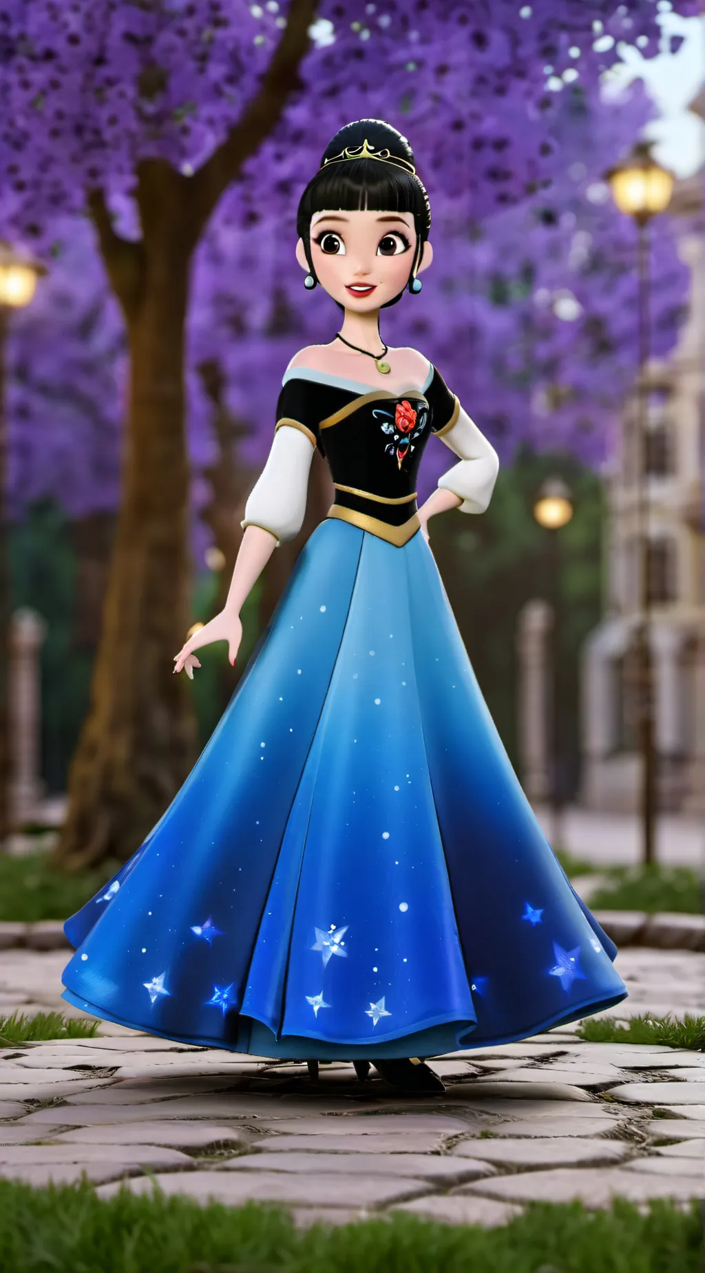 ai character: Layla  background