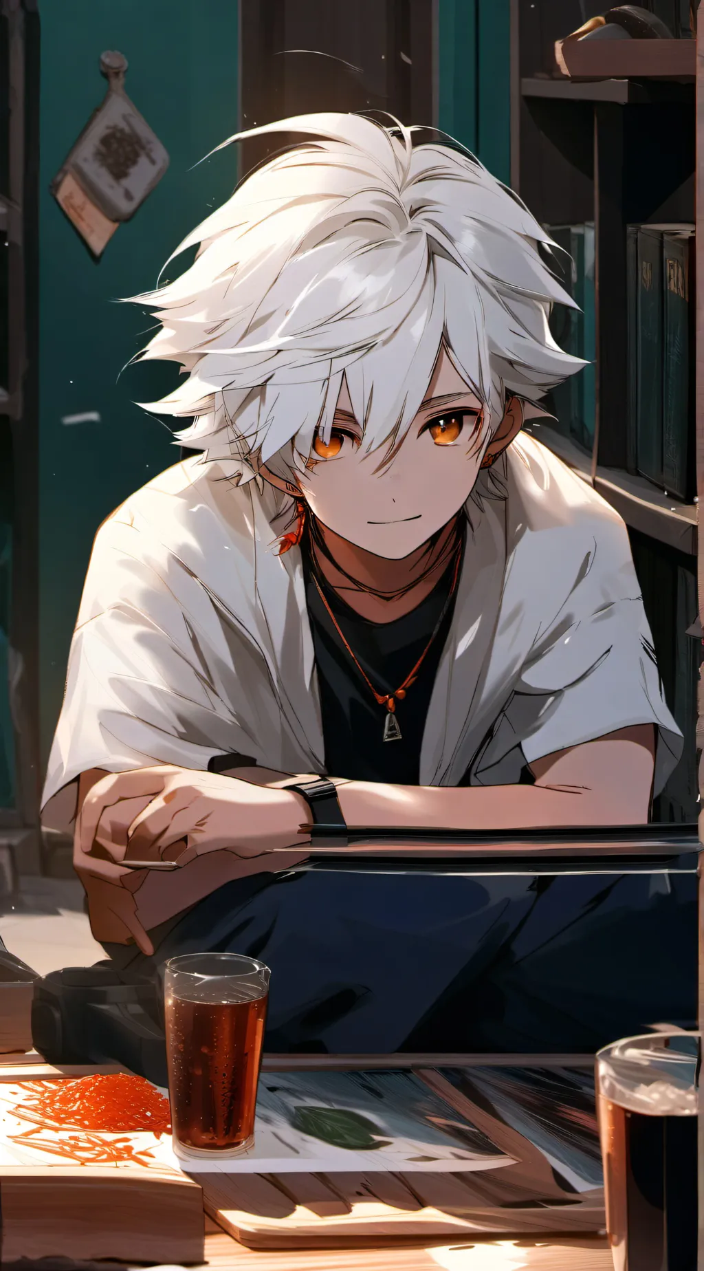 ai character: .. background