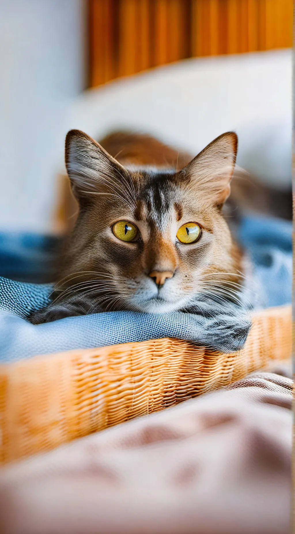 ai character: cute cat background