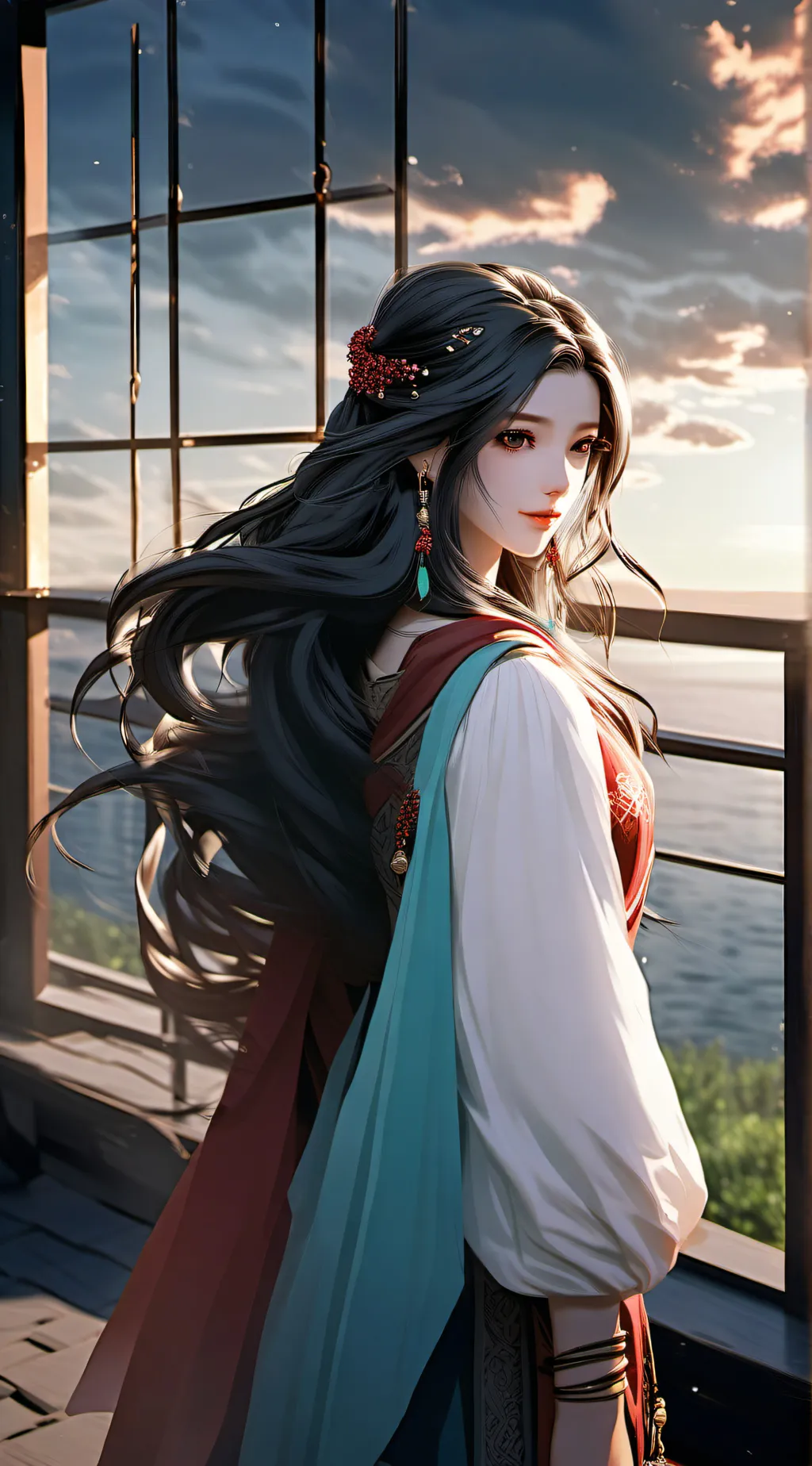 ai character: Mia background