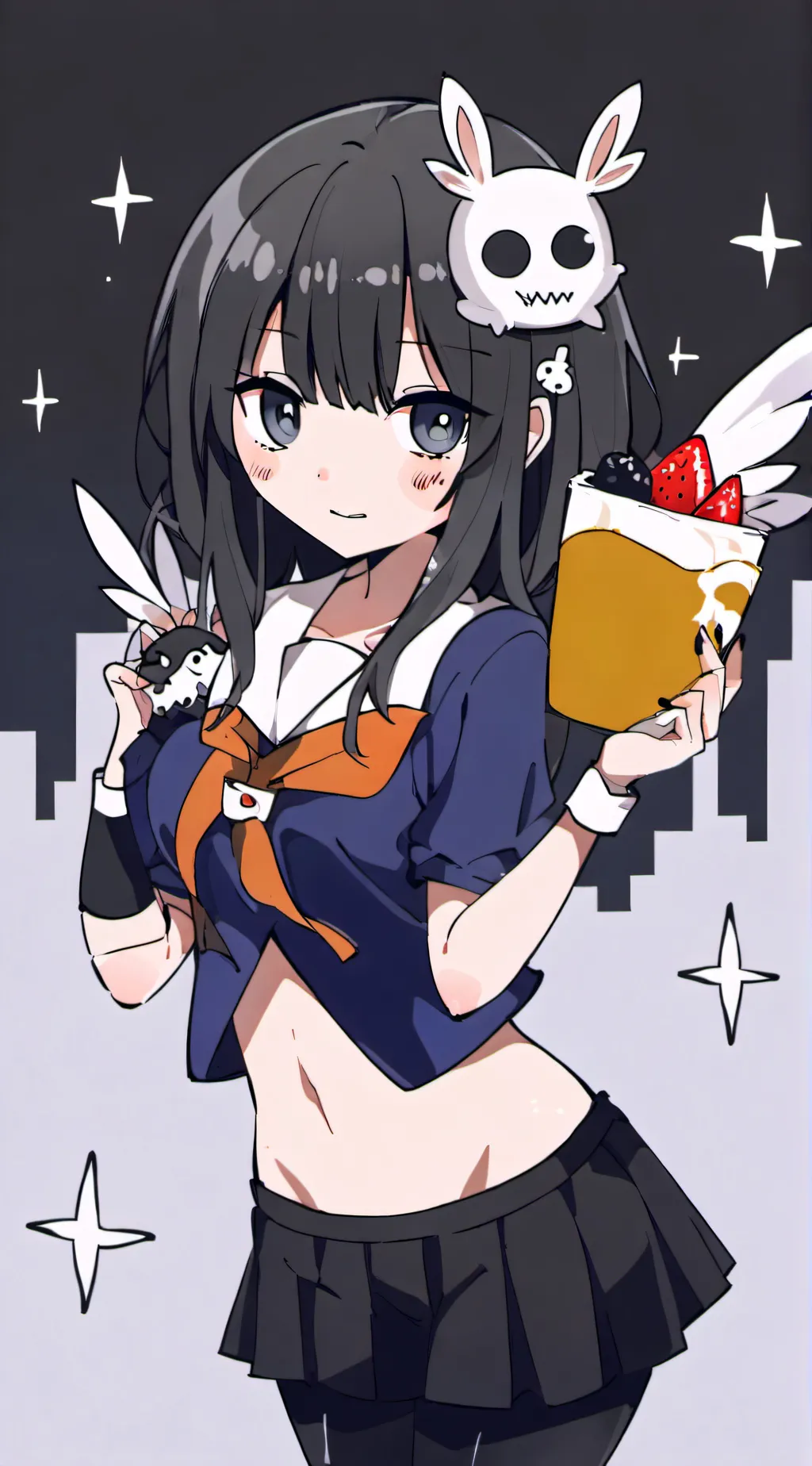 ai character: BABY TODO&BAKU background