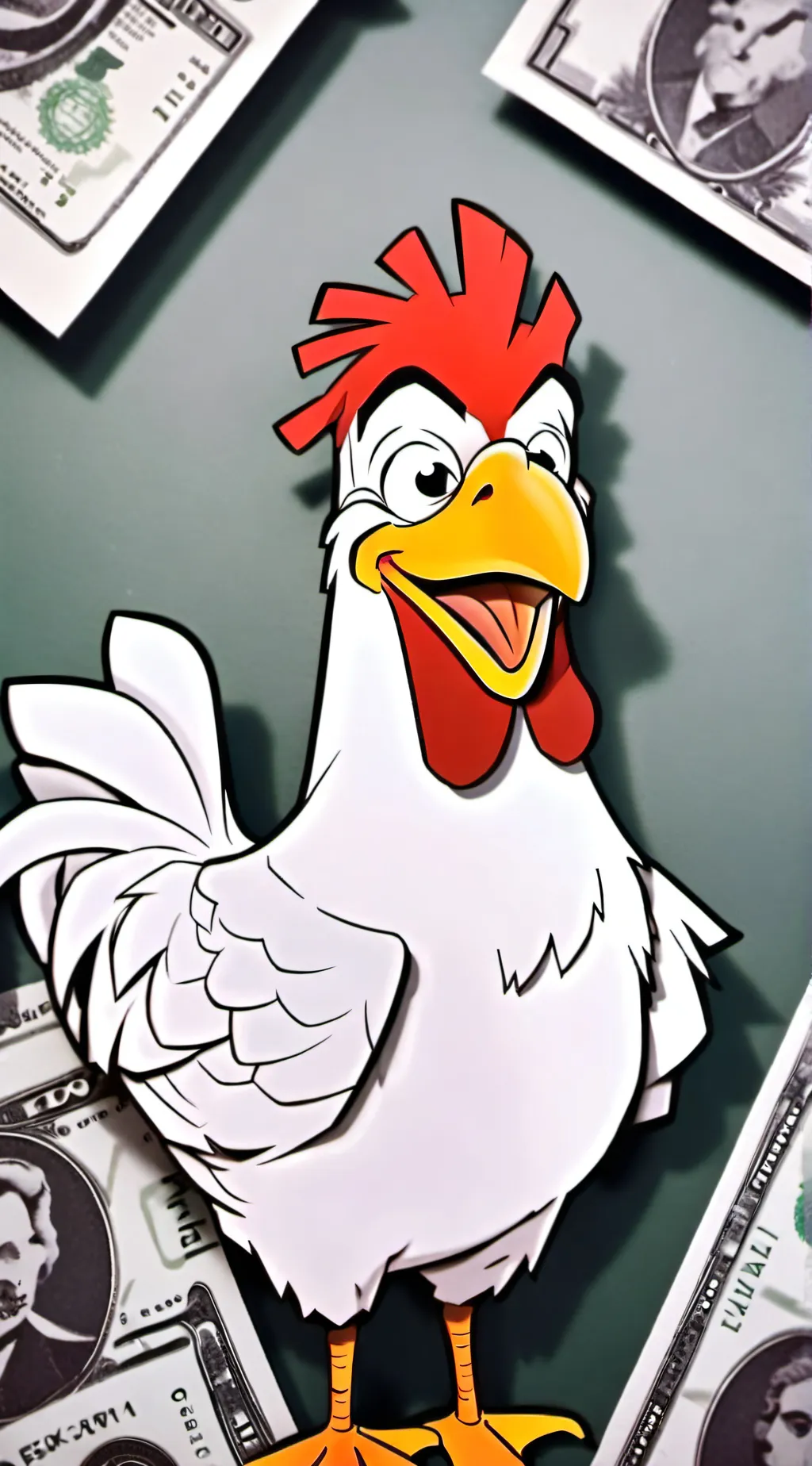 ai character: Foghorn Leghorn background