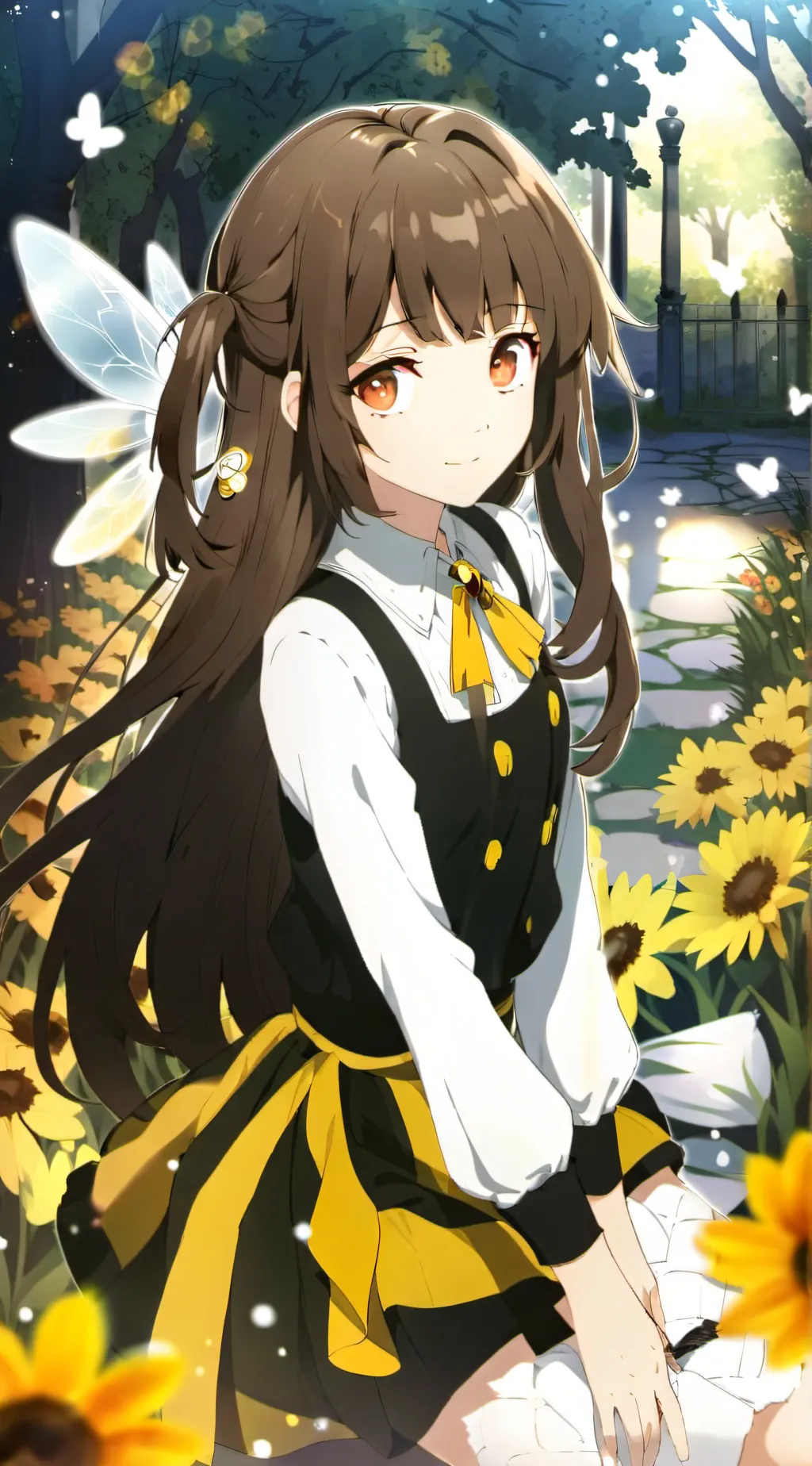 ai character: Wisp. background