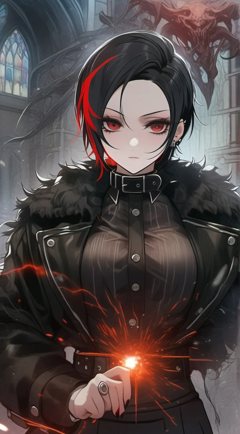 ai character: Rasha background