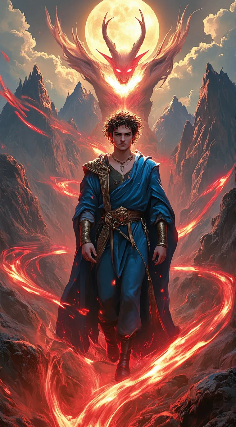 ai character: Lucifer  background