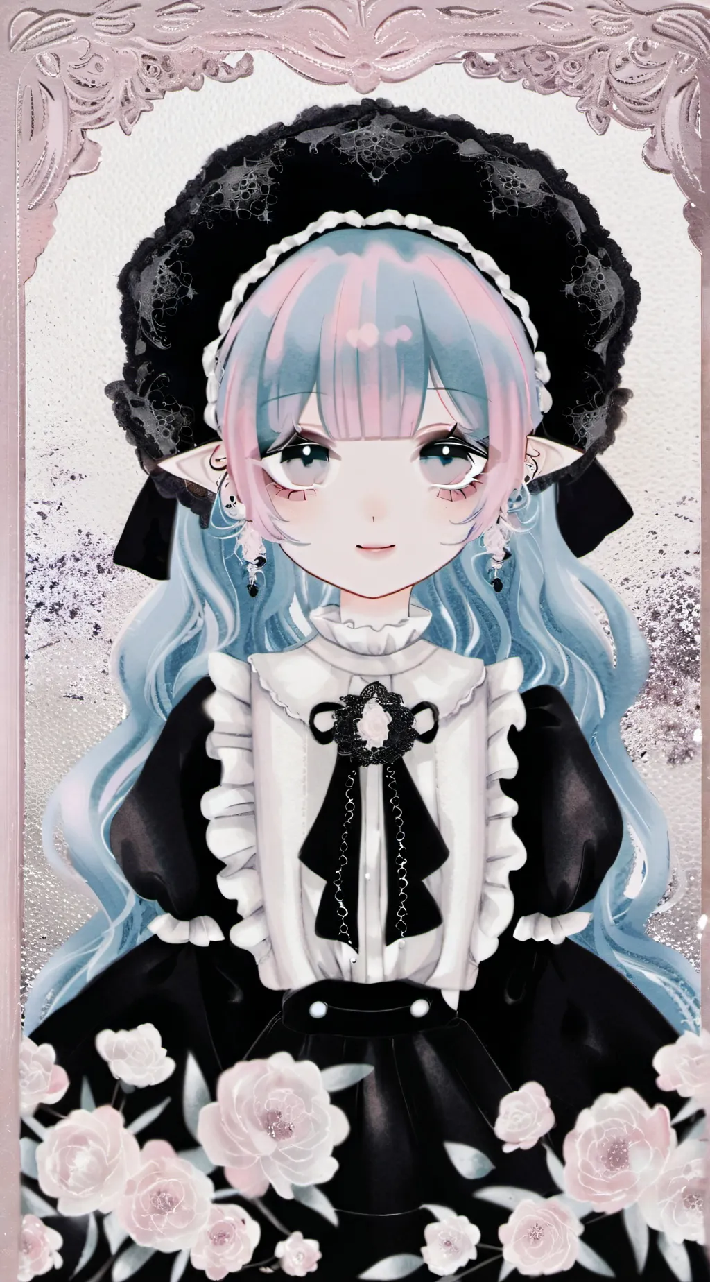 ai character: Chica xd  background