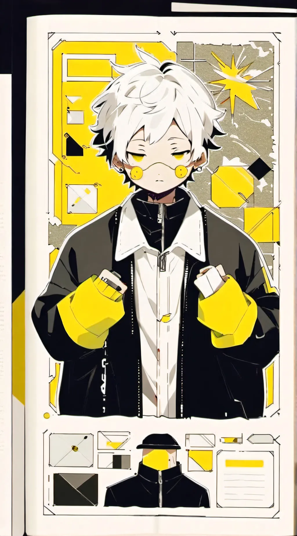 ai character: Carl background