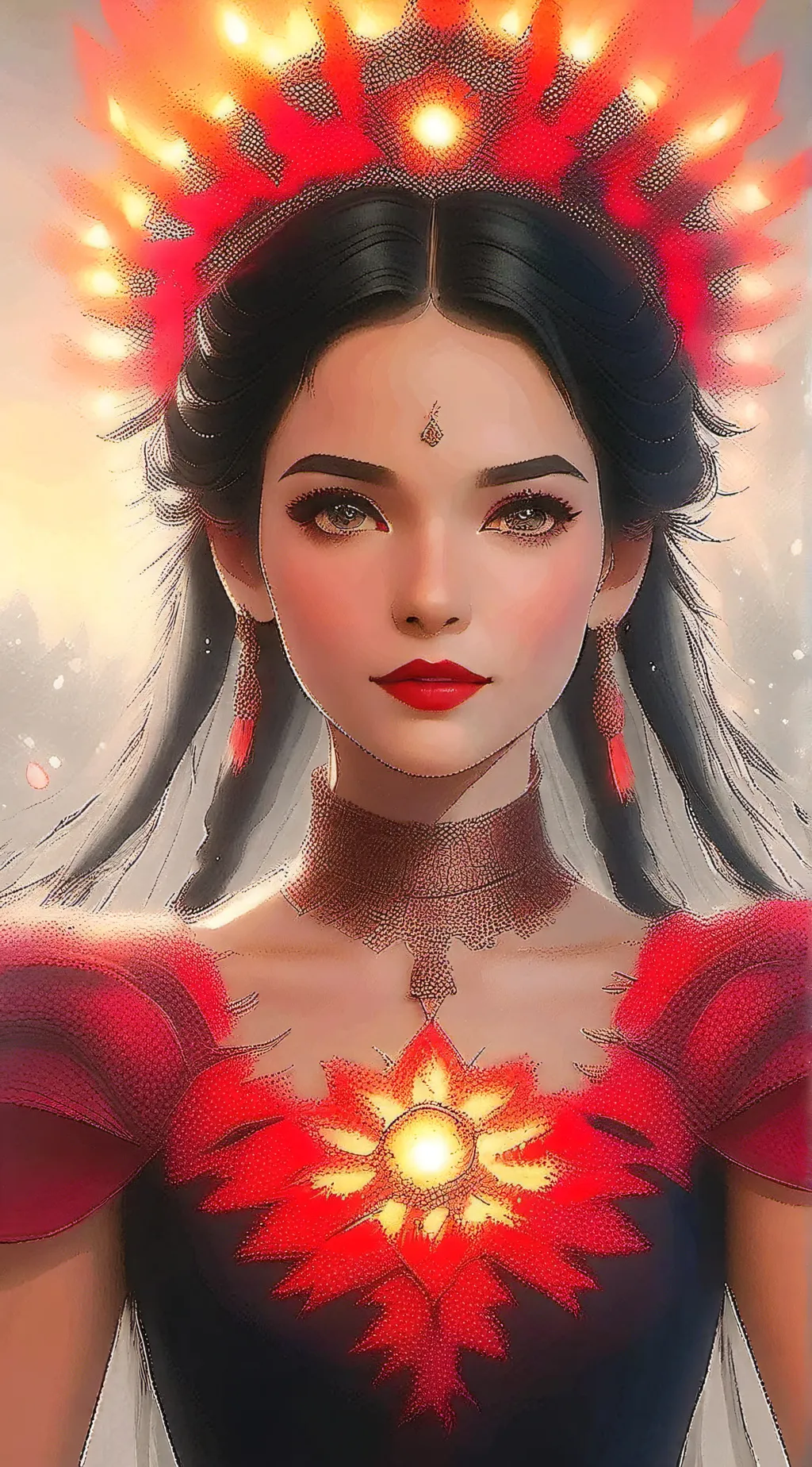 ai character: Eliann la Princesa background