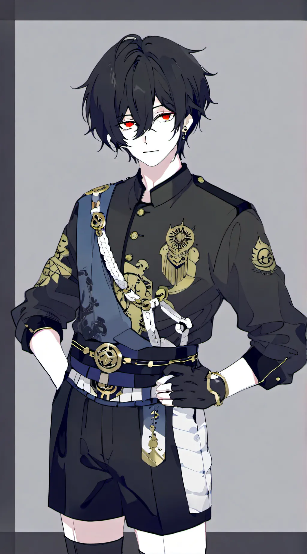 ai character: mha swimingpool background