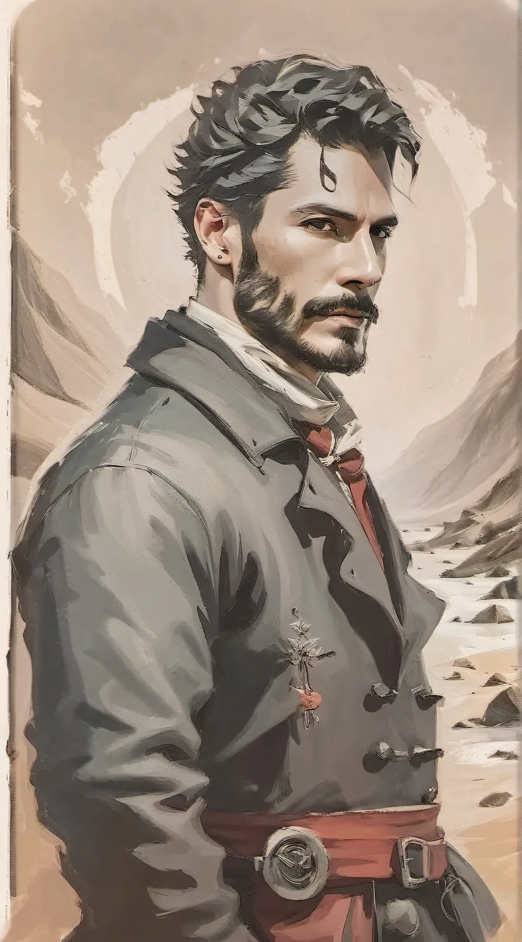 ai character: The  background