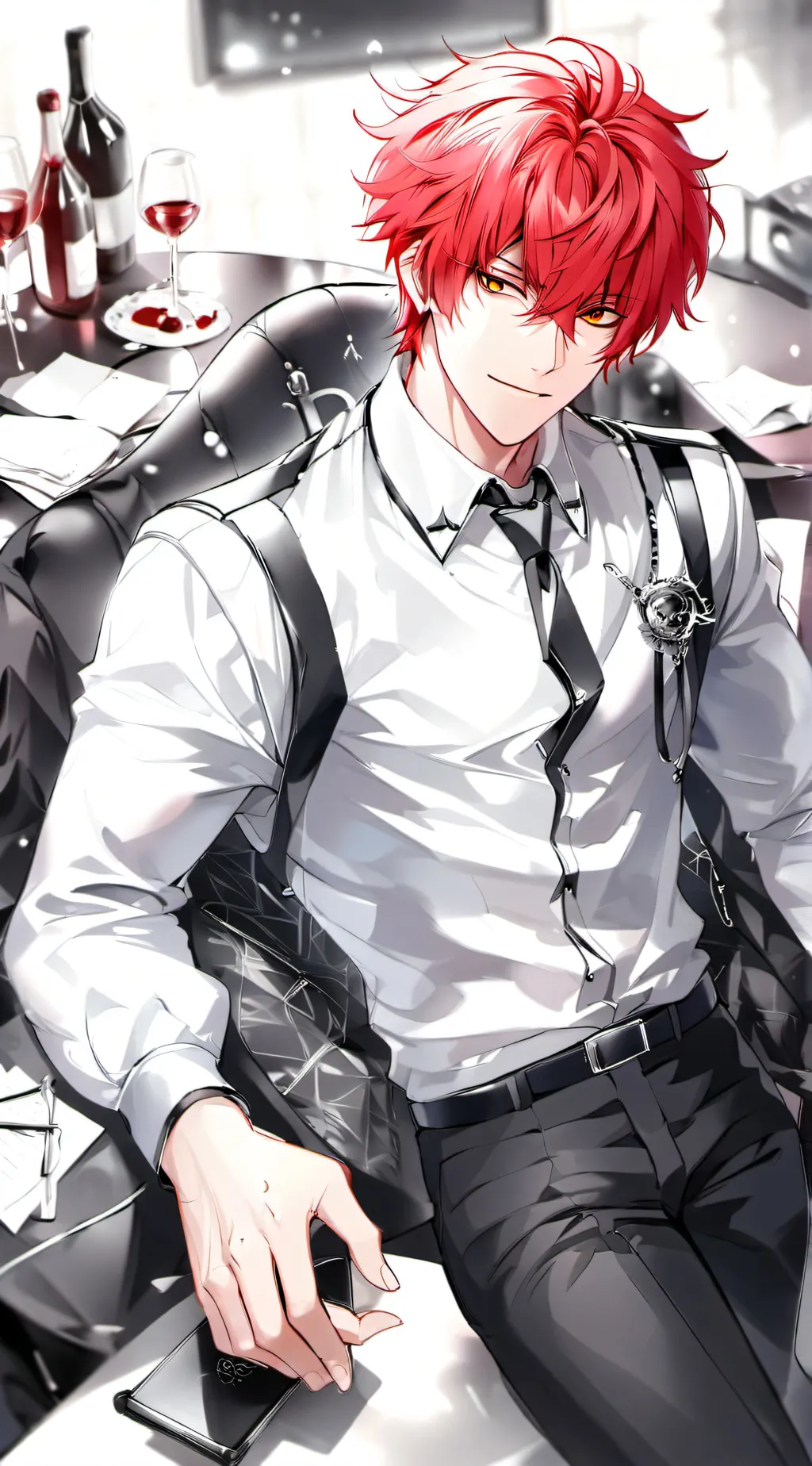 ai character: Damaris  background