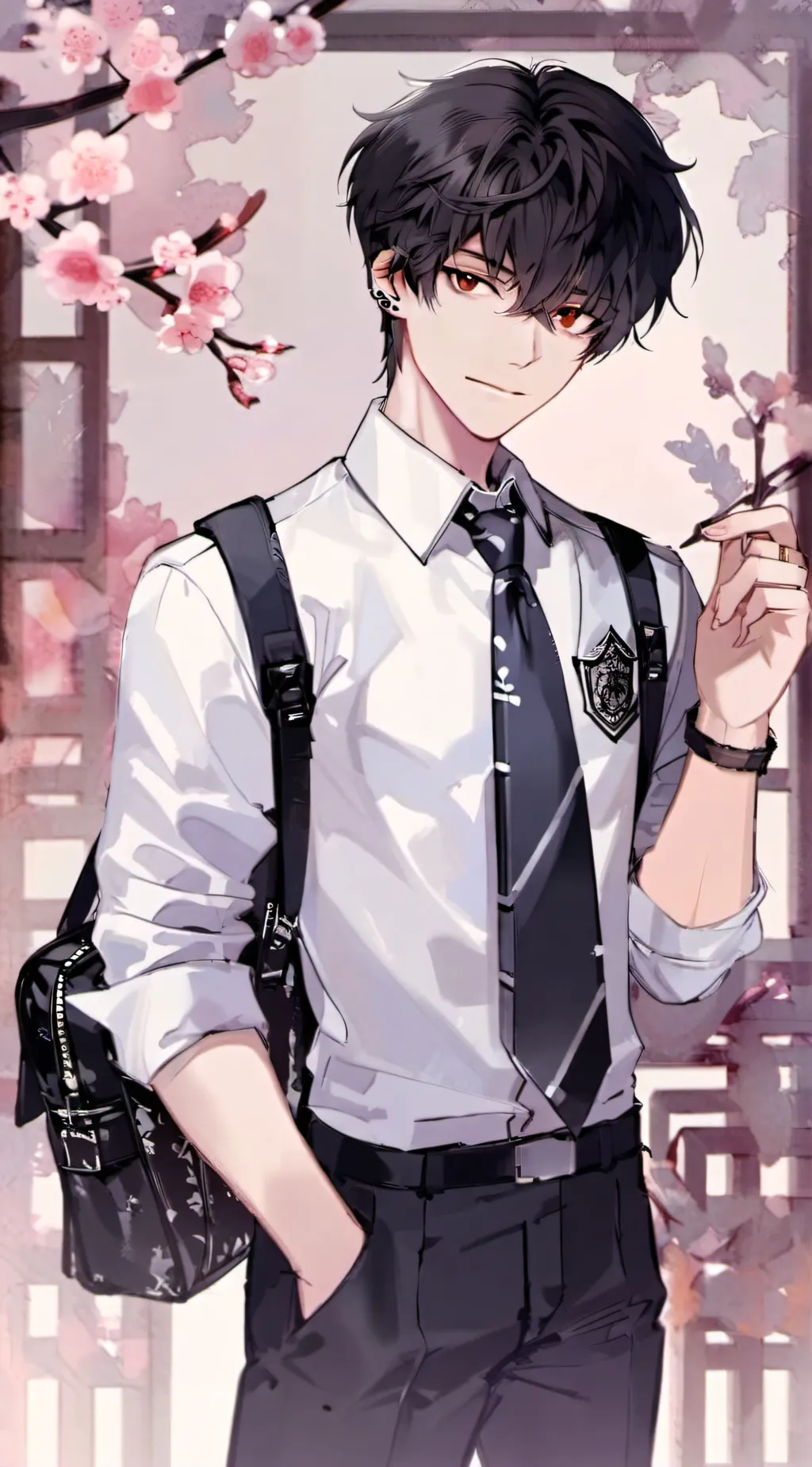 ai character: ★Xander★ background