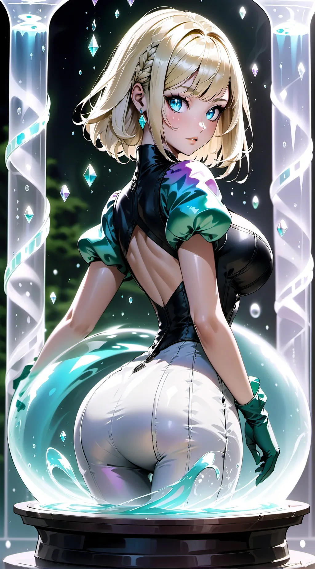 ai character: lily background