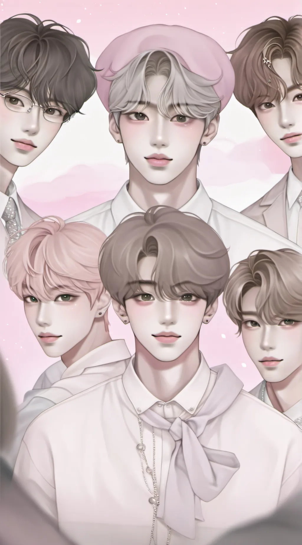 ai character: stray kids background