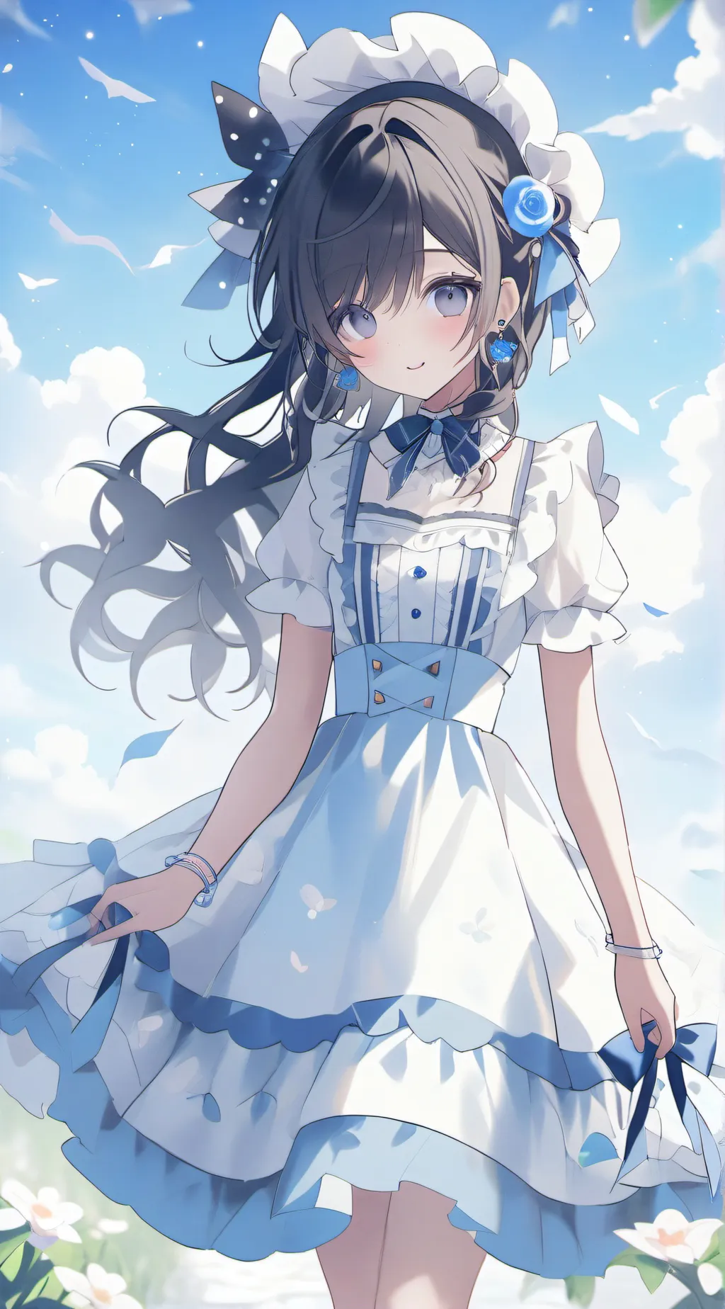 ai character: zenitsu x yn background