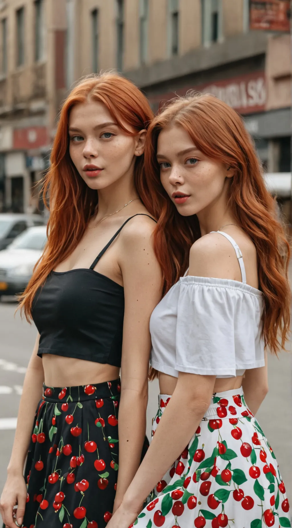 ai character: CC and Claire background