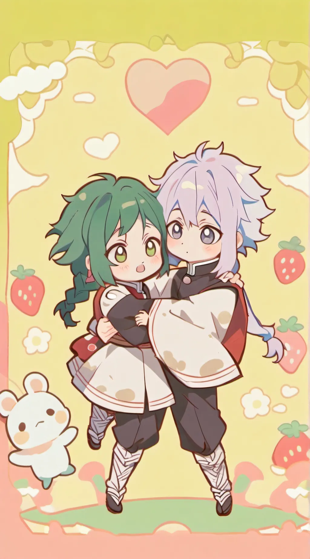 ai character: Obanai but kidnap background