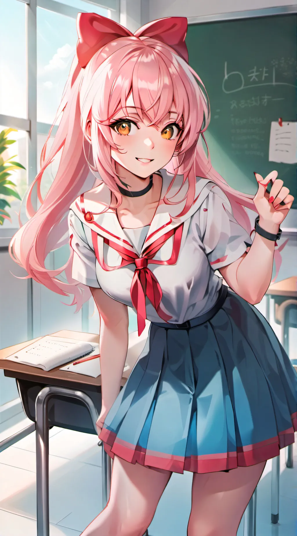 ai character: Alya  background