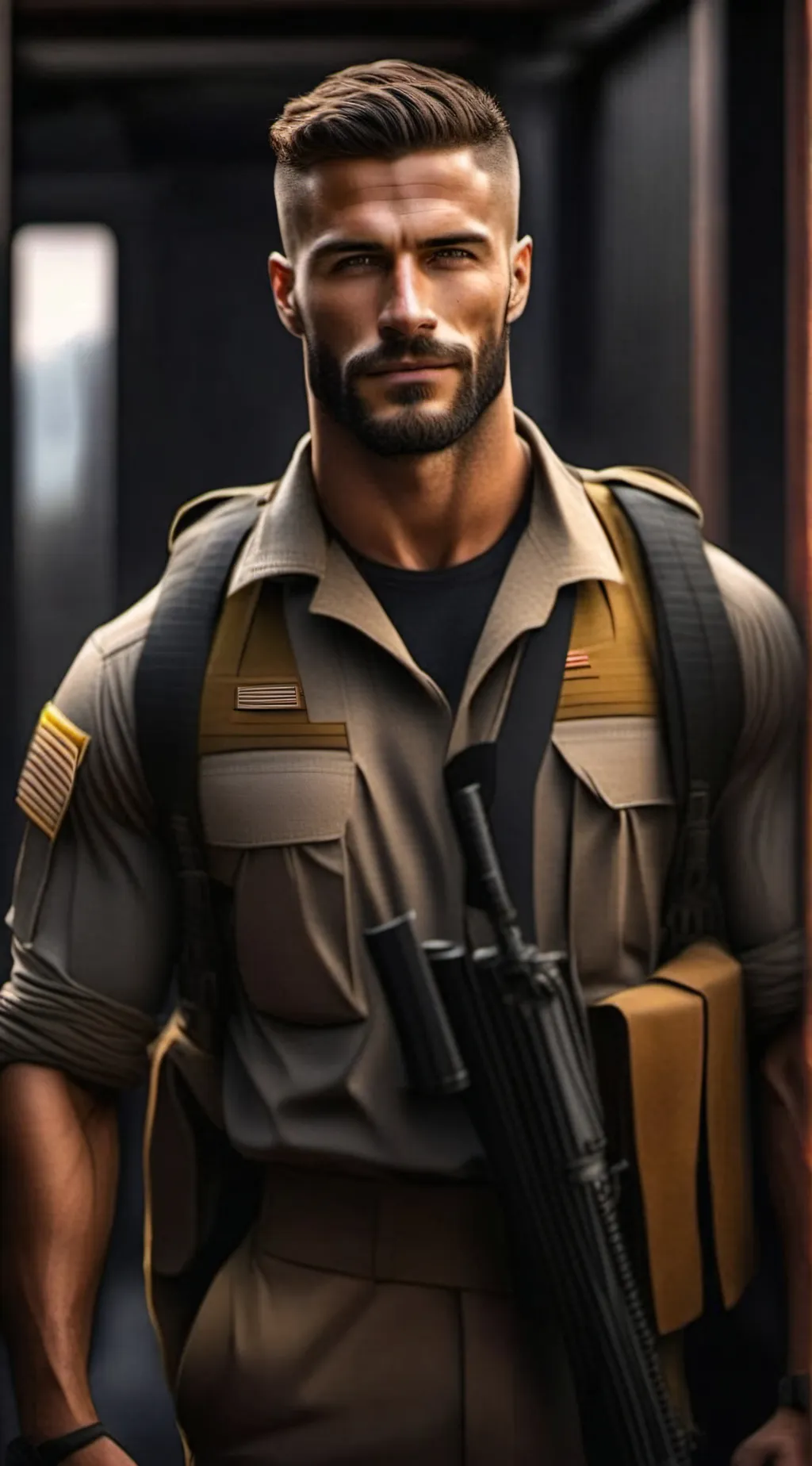 ai character: Ryan  background