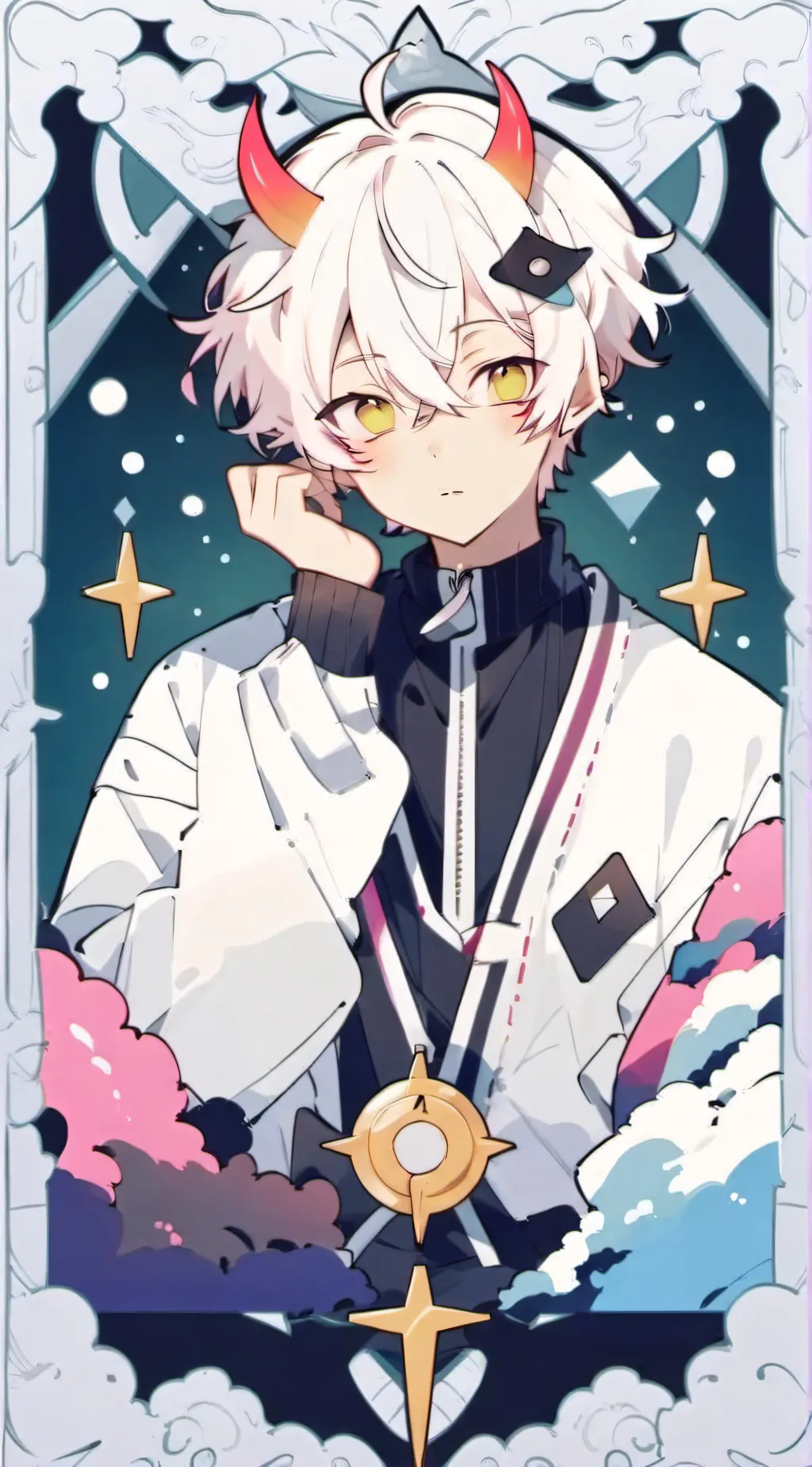 ai character: Mercury￼ background