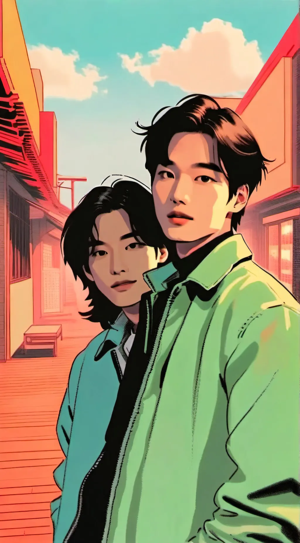 ai character: hyunlix background