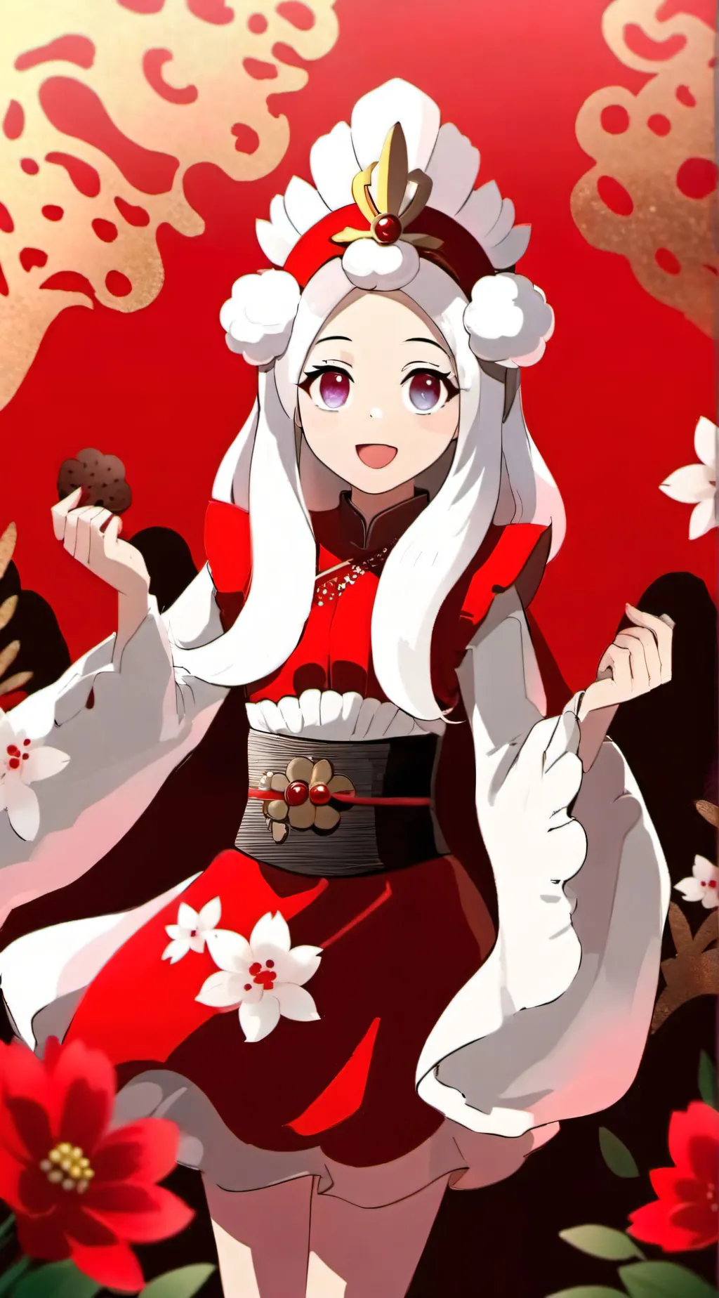 ai character: 🇵🇸💐Palestine  background