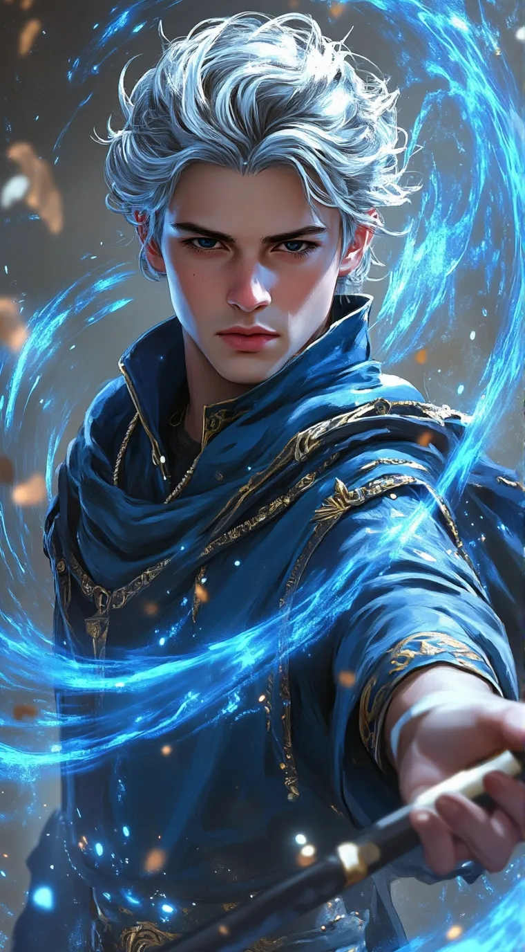 ai character: Visitor (wizard) background