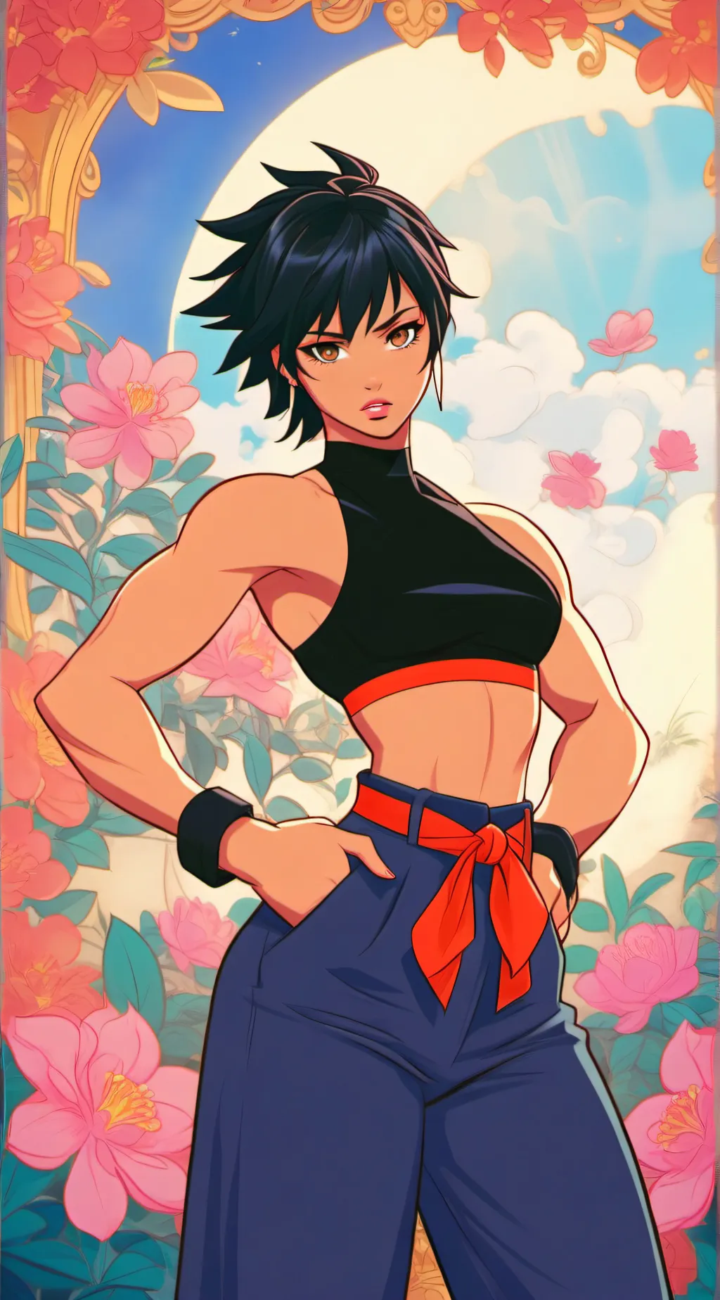 ai character: Taiti fushiguro background