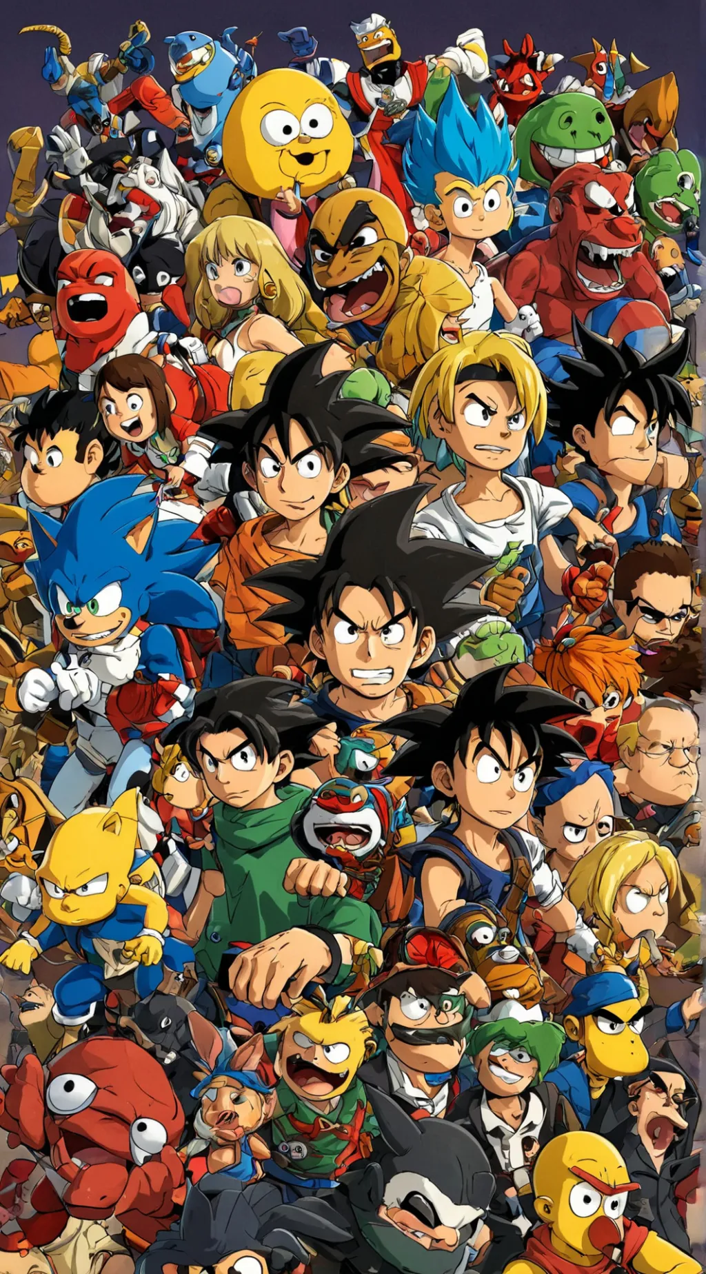 ai character: Crossover background