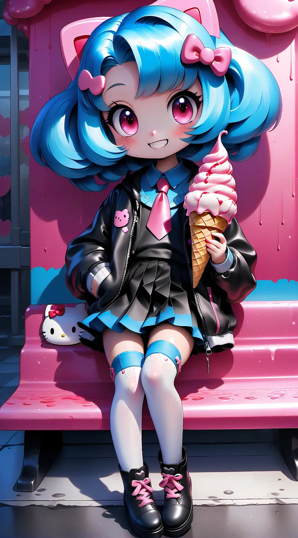 ai character: Nichi-Chan background