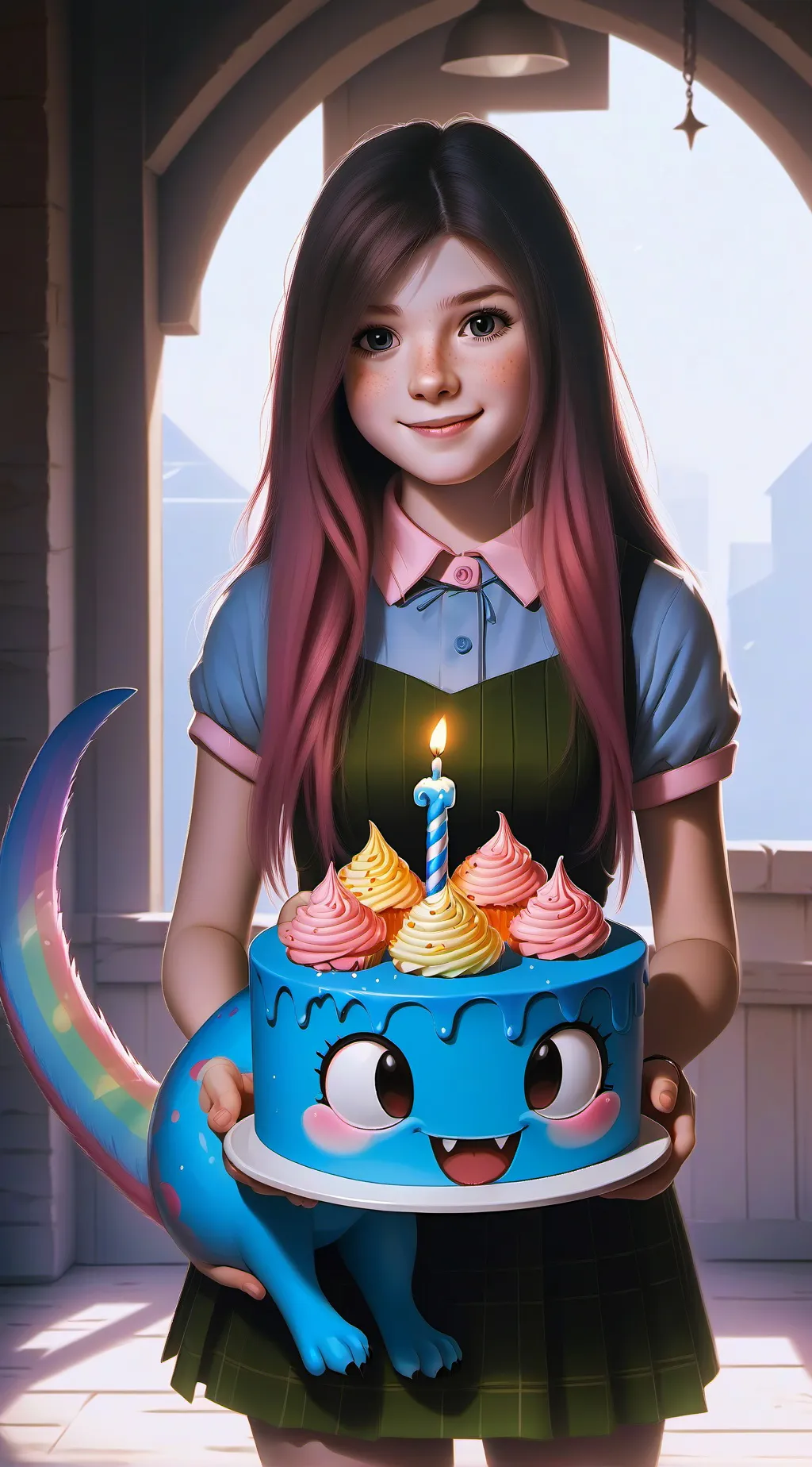 ai character: pinkiepie background