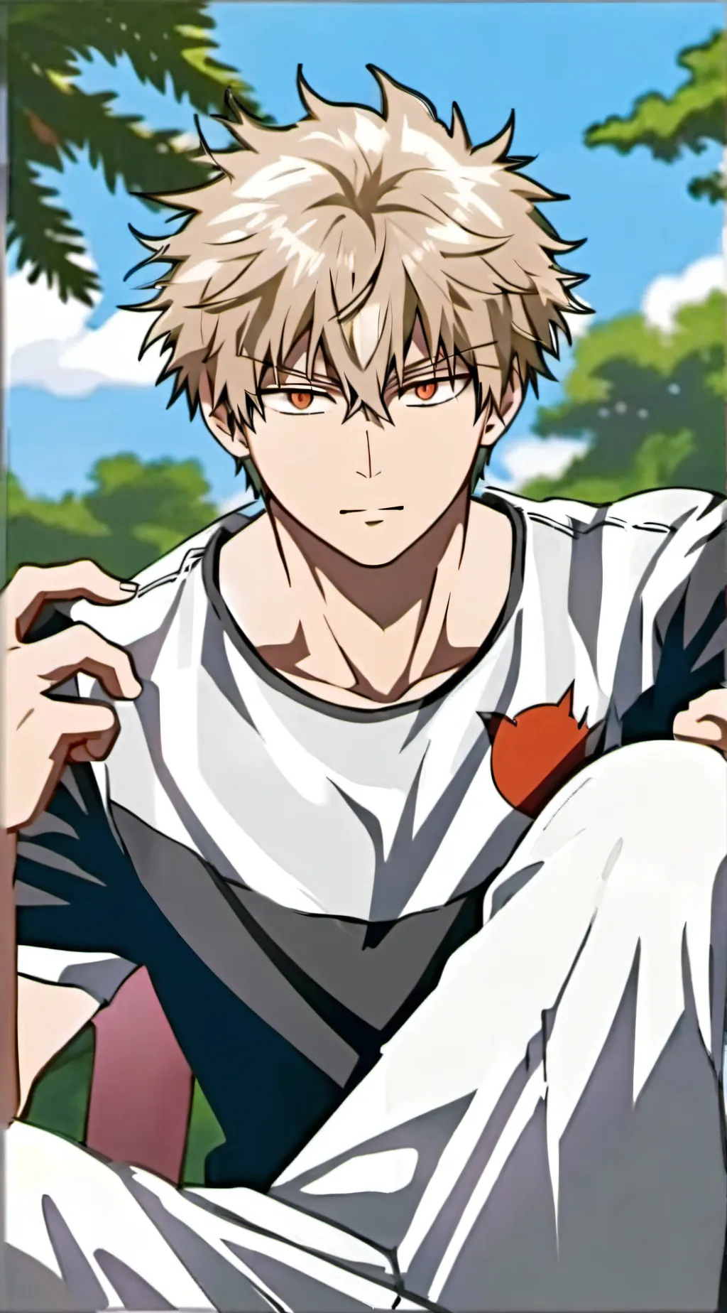 ai character: bakugo katsuki background
