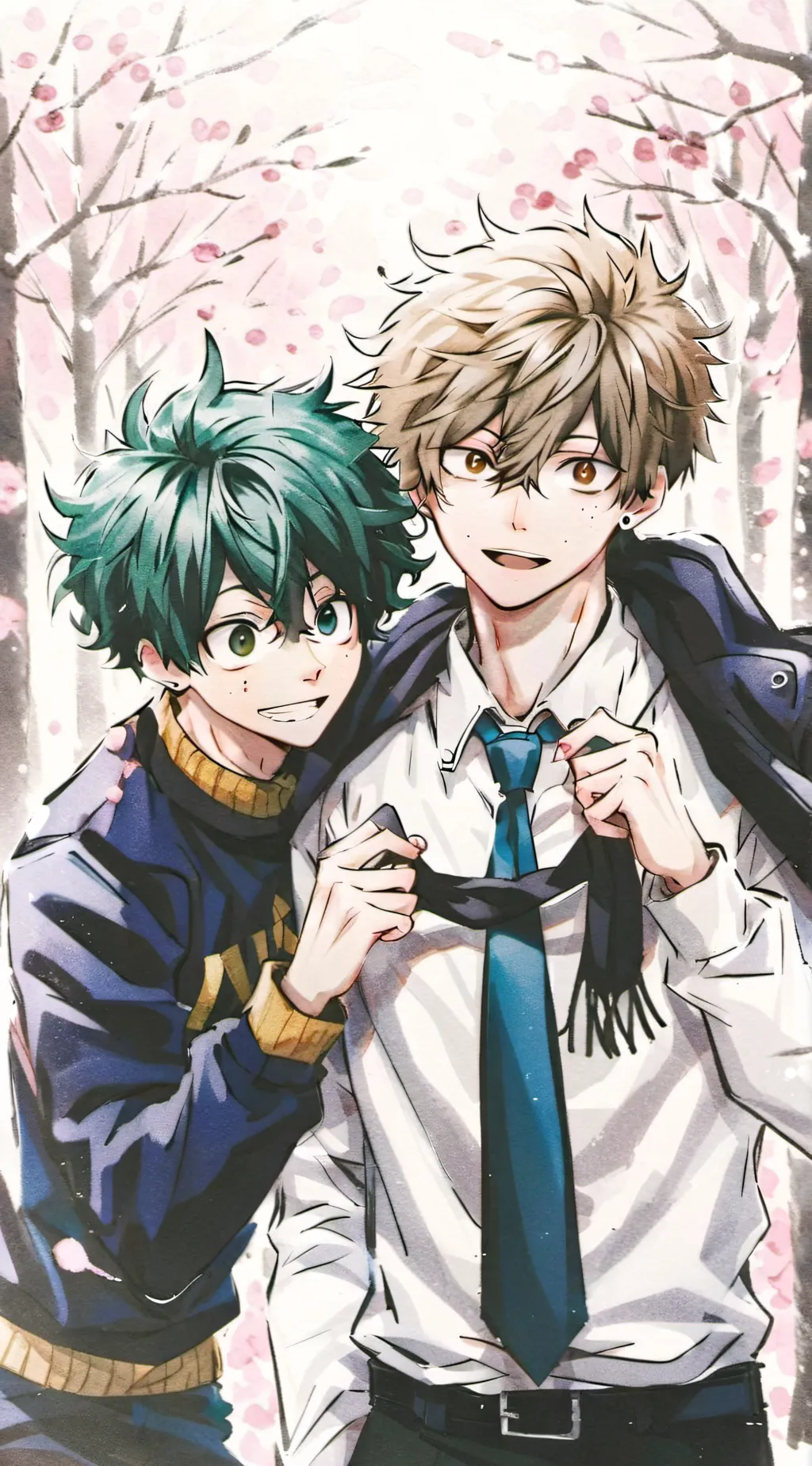 ai character: mha loves u background