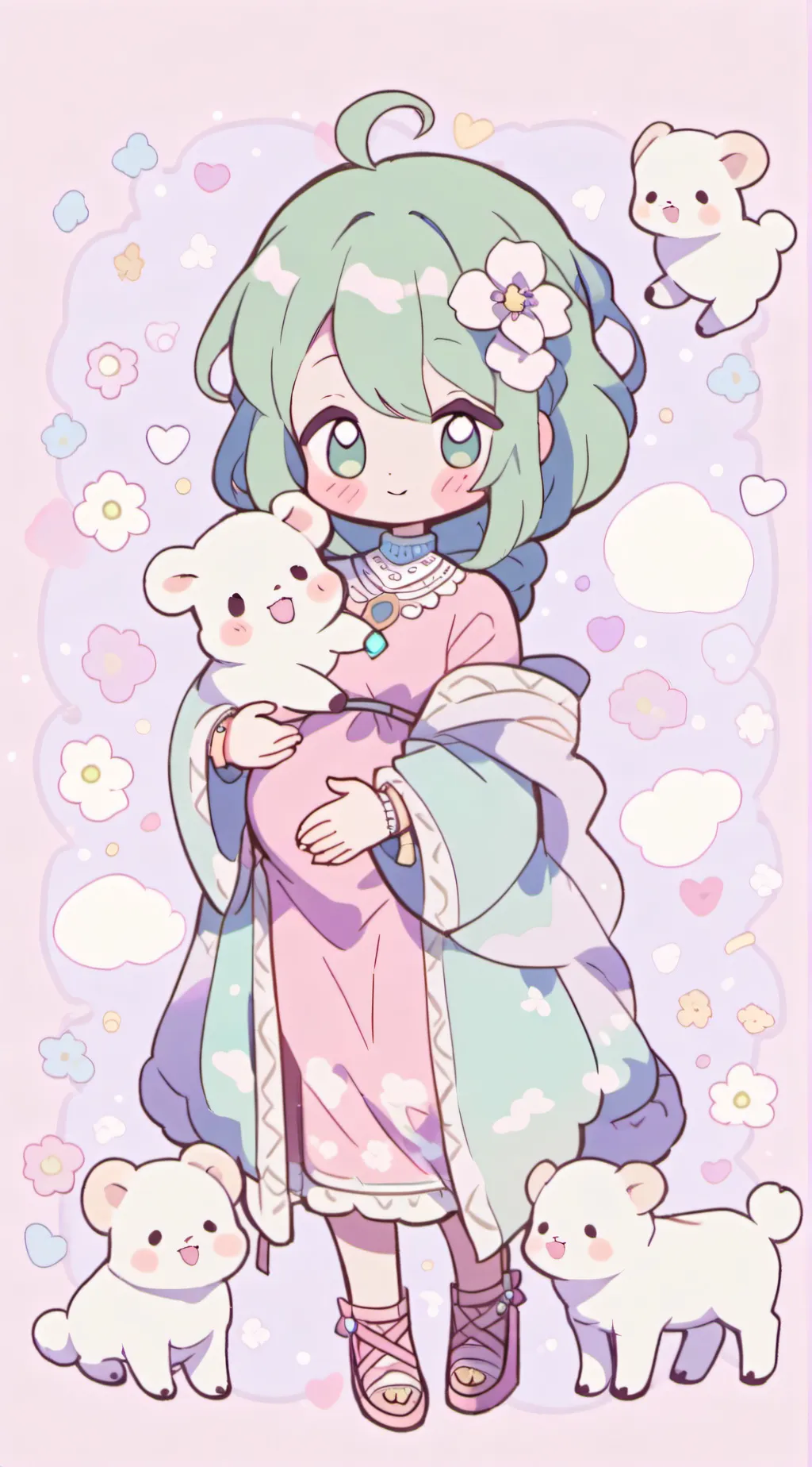 ai character: Shepherd Rose background