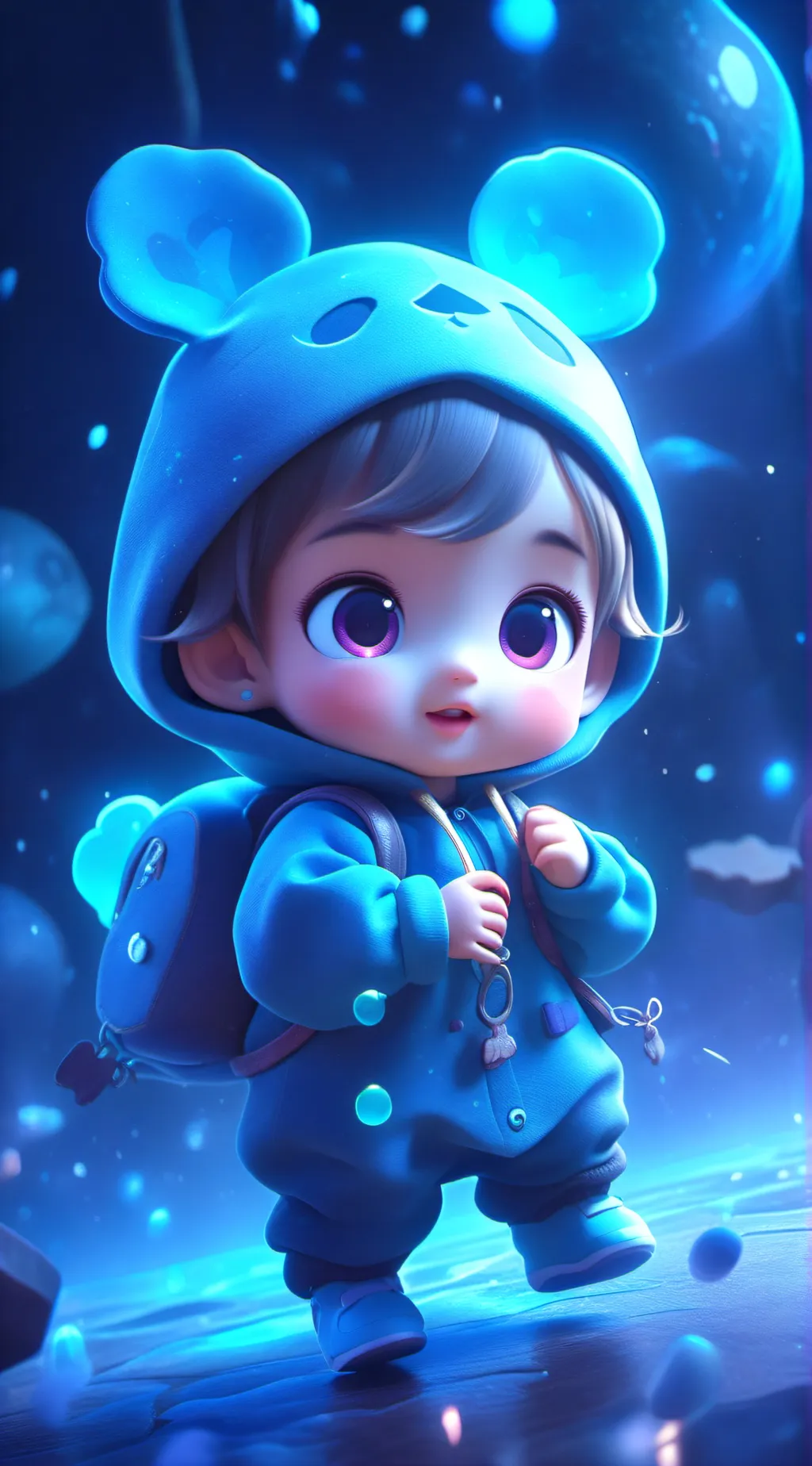 ai character: Max background