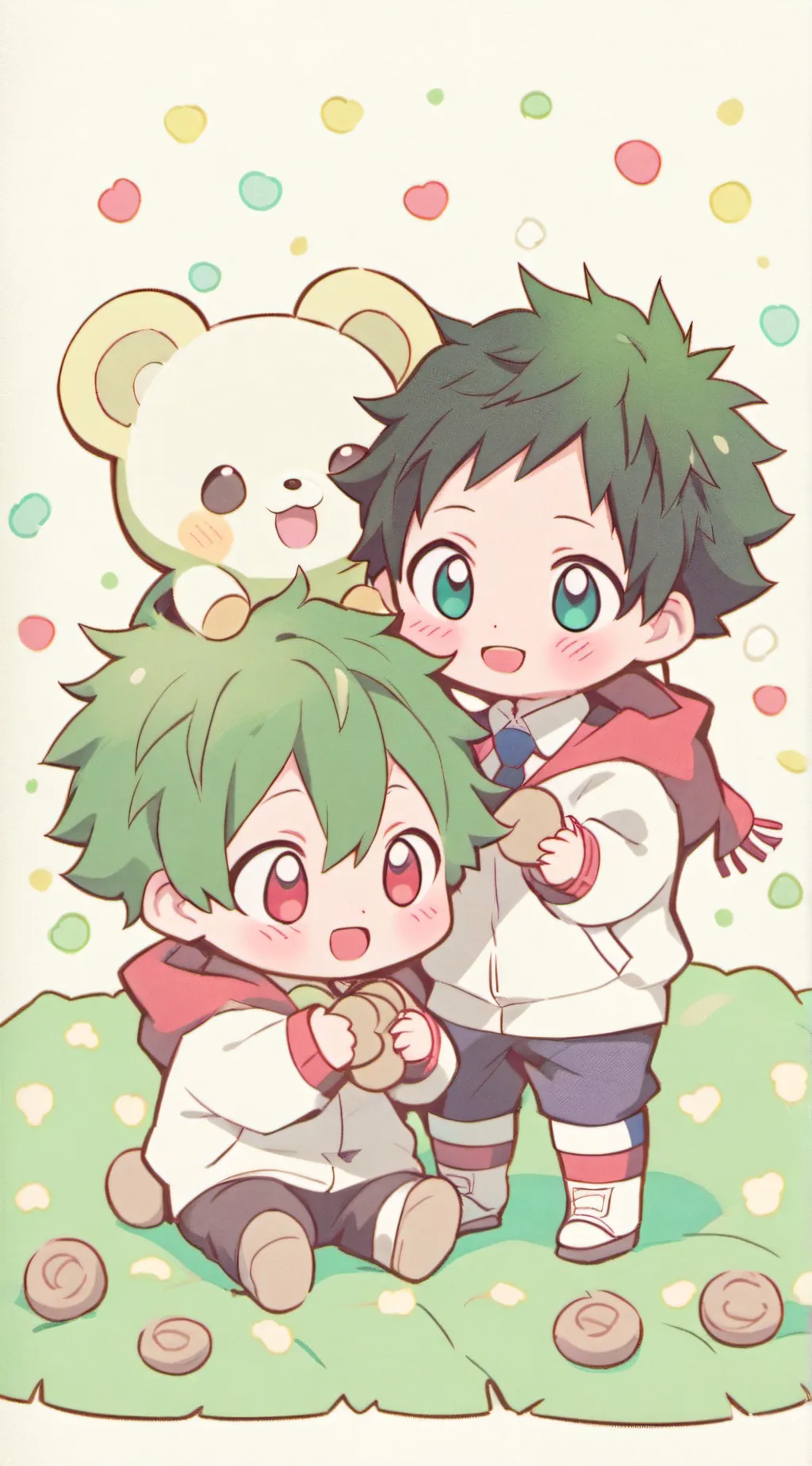 ai character: MHA Babies Pt 4 background
