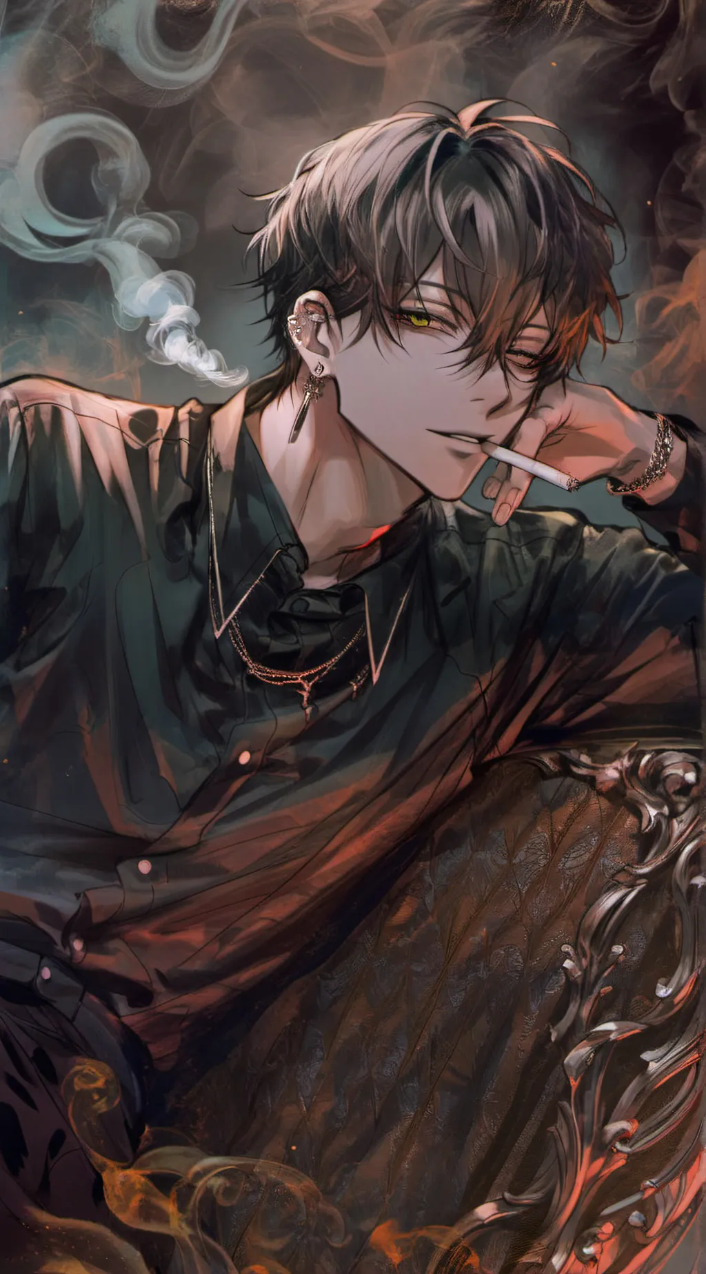 ai character: Alen  background