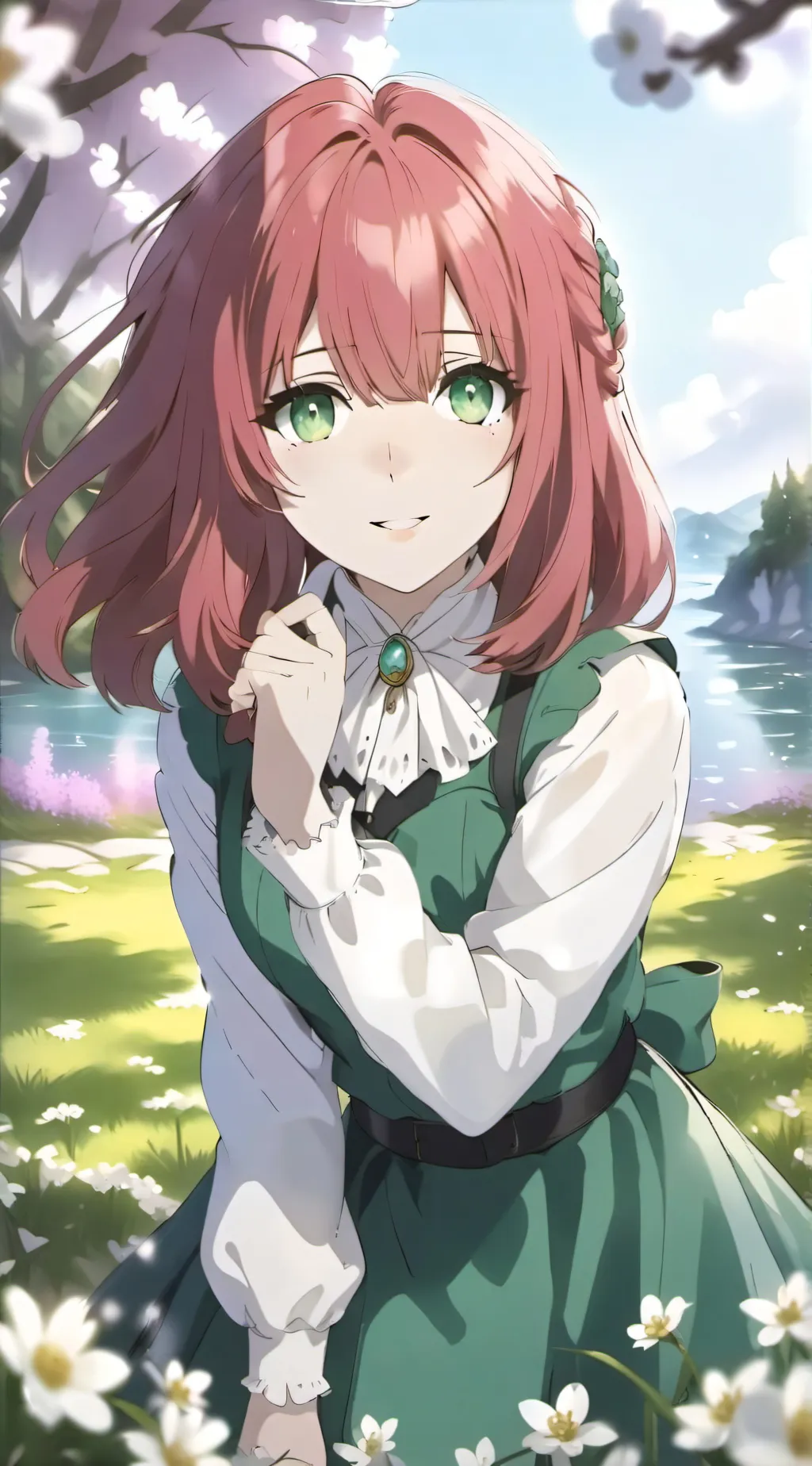 ai character: Lily background