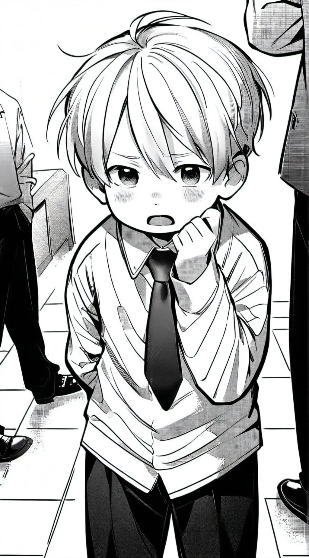 ai character: Ipad Kid background