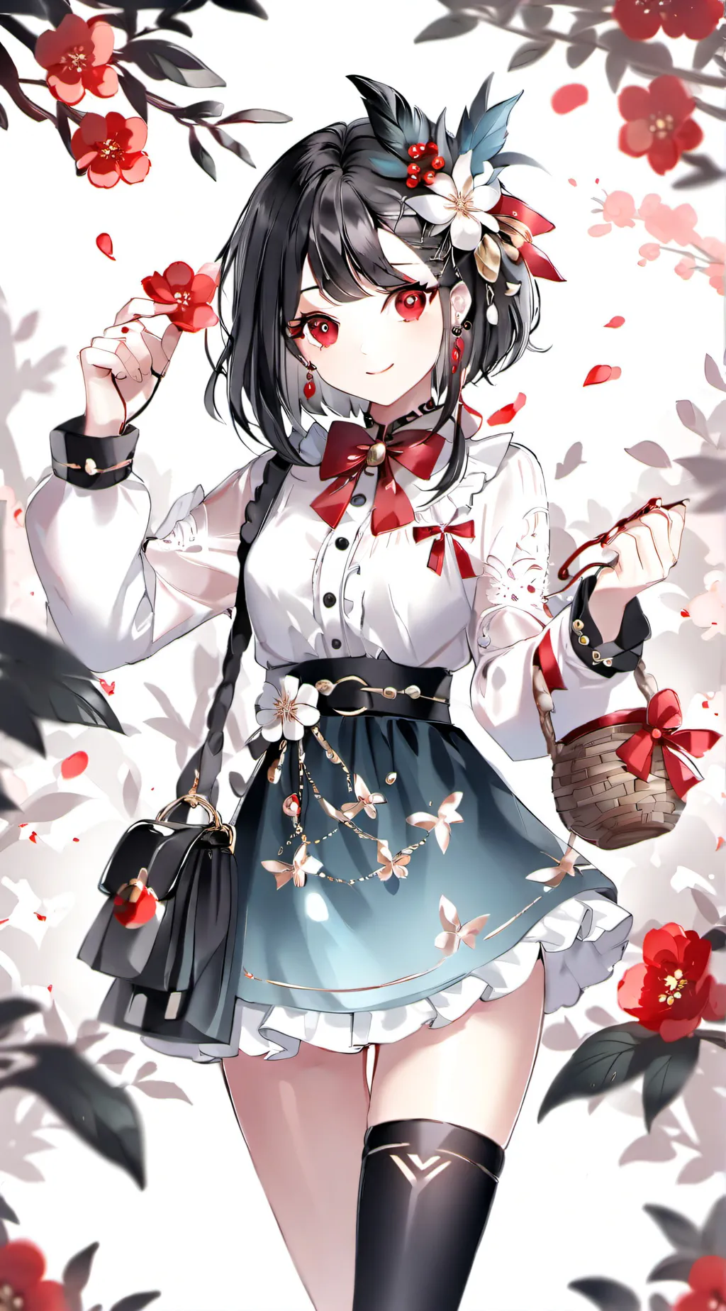 ai character: ALEXANDRA ur girl  background