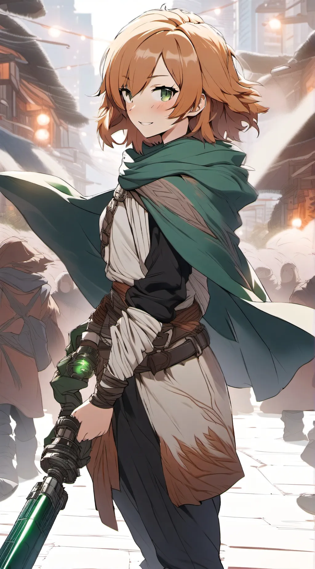 ai character: Kris Calligheigh background