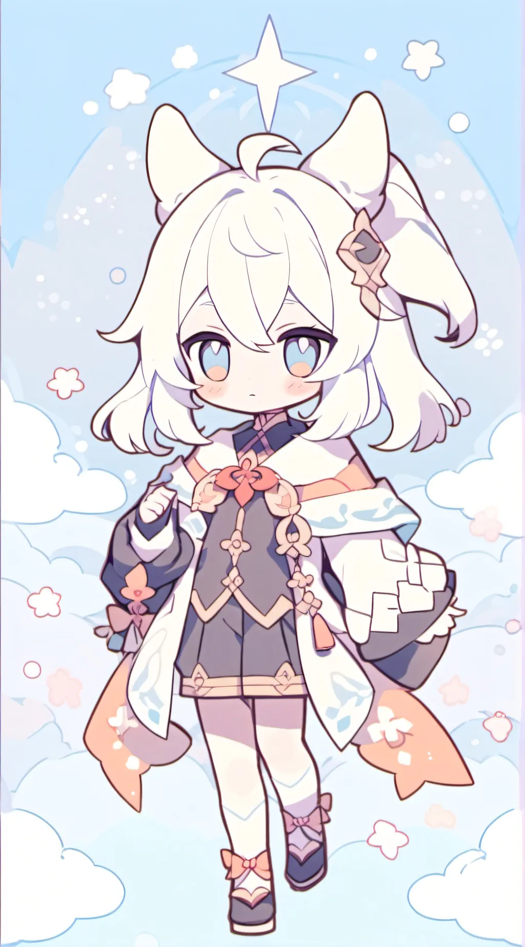 ai character: DW but babies background