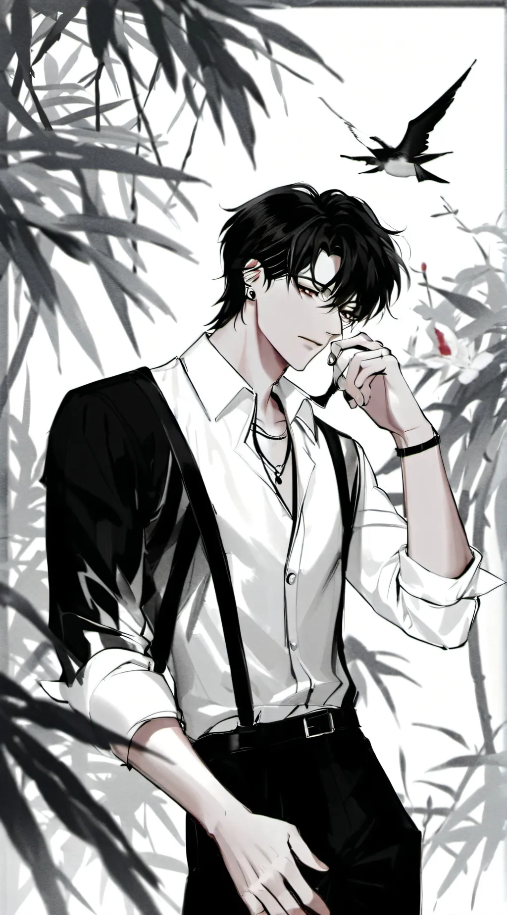 ai character: Gabriel  background