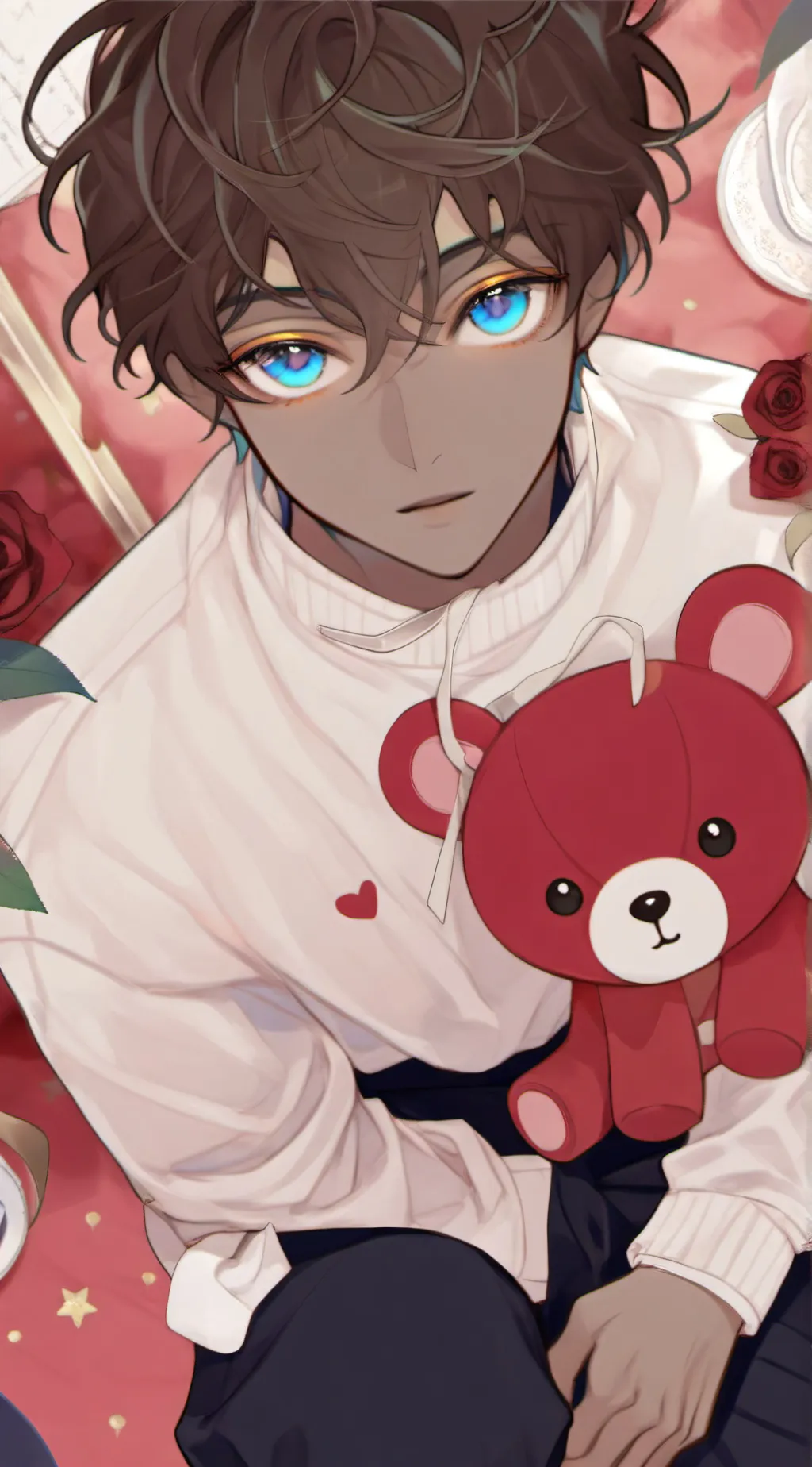 ai character: Pierce background