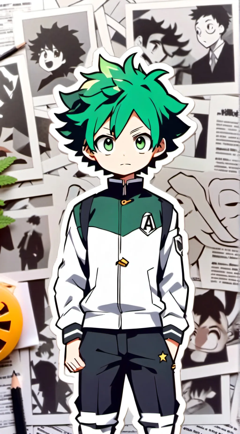 ai character: *Izuku* (deku) background